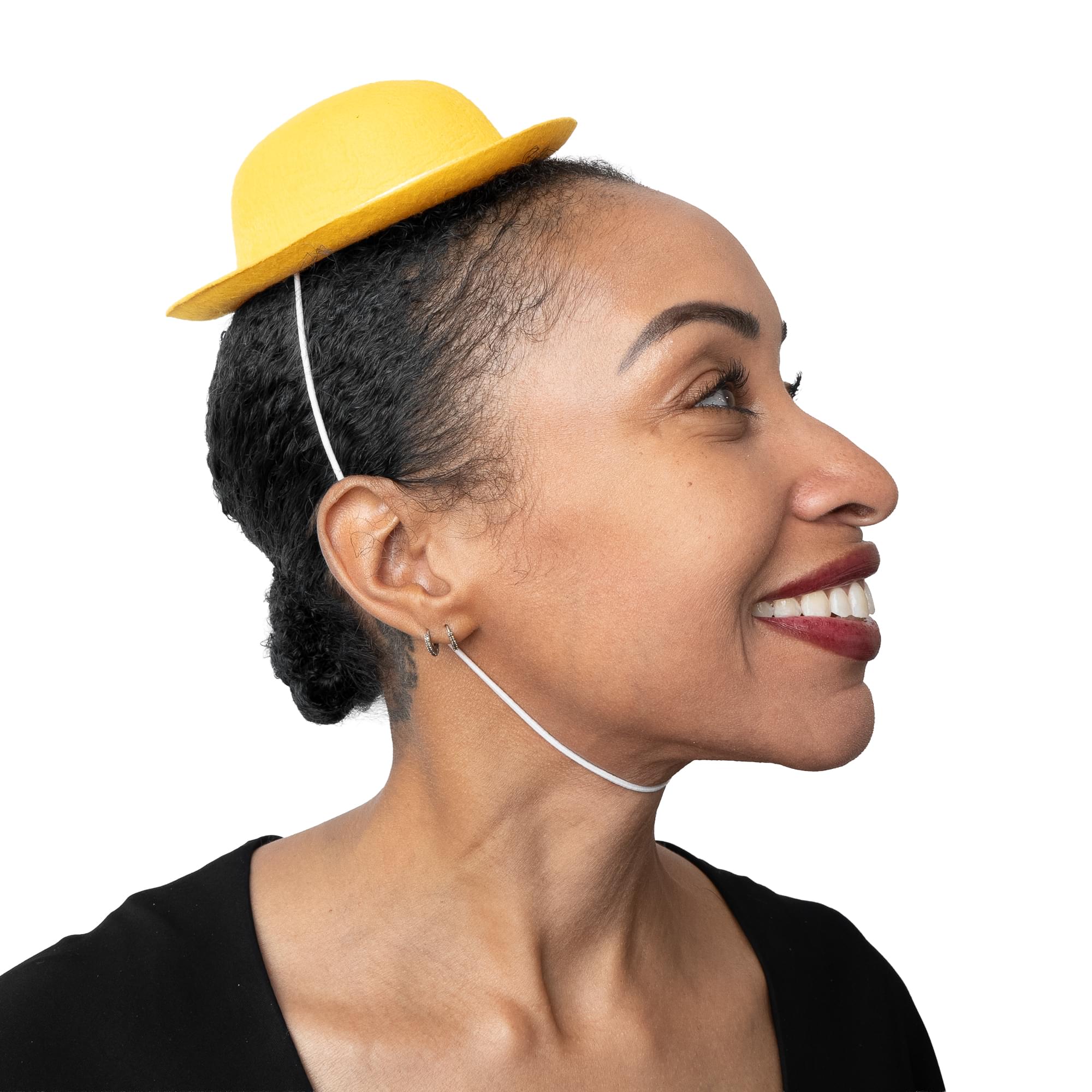 Dazzler Mini Felt Hat | Colors Vary Costume Accessory