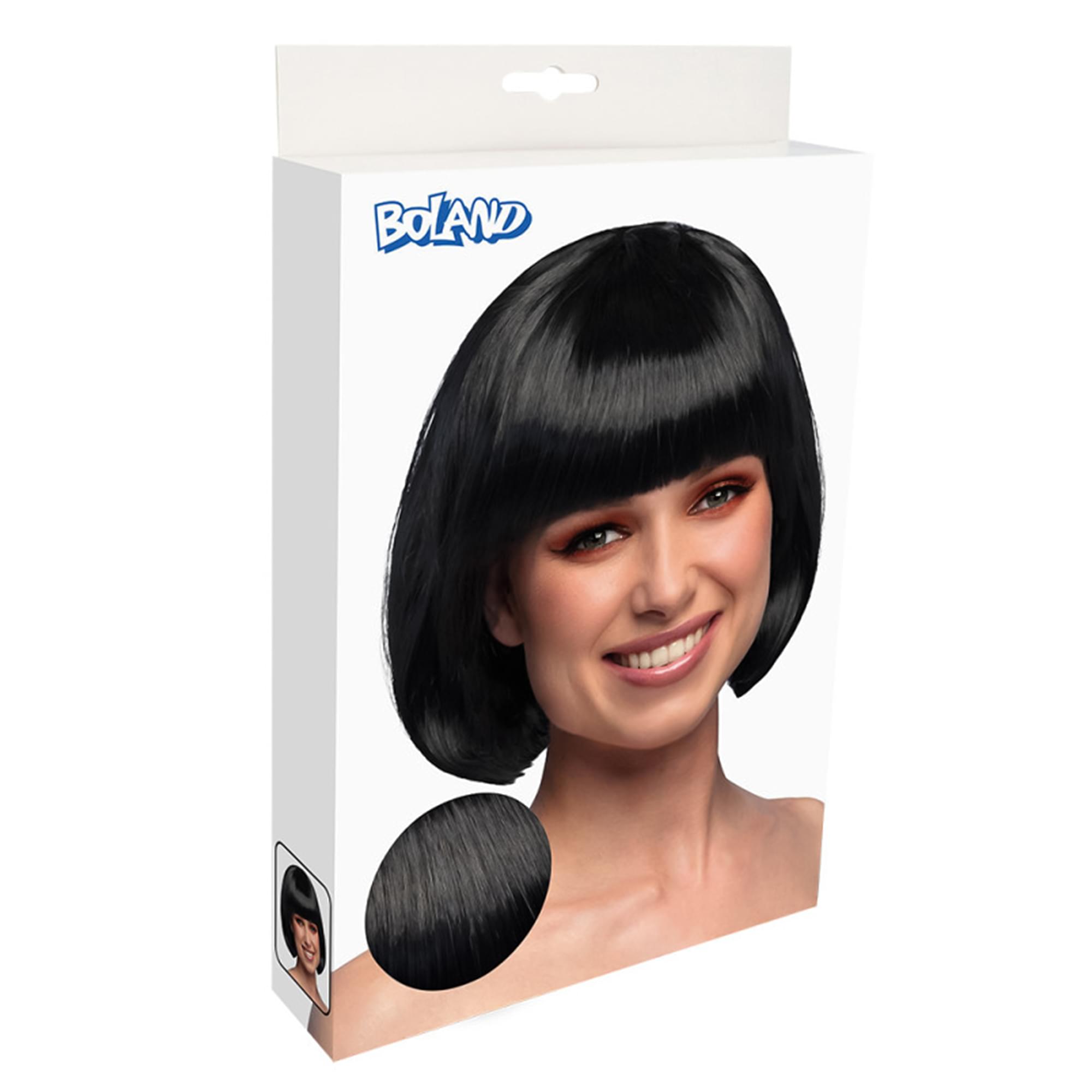 Black Cabaret Adult Costume Wig