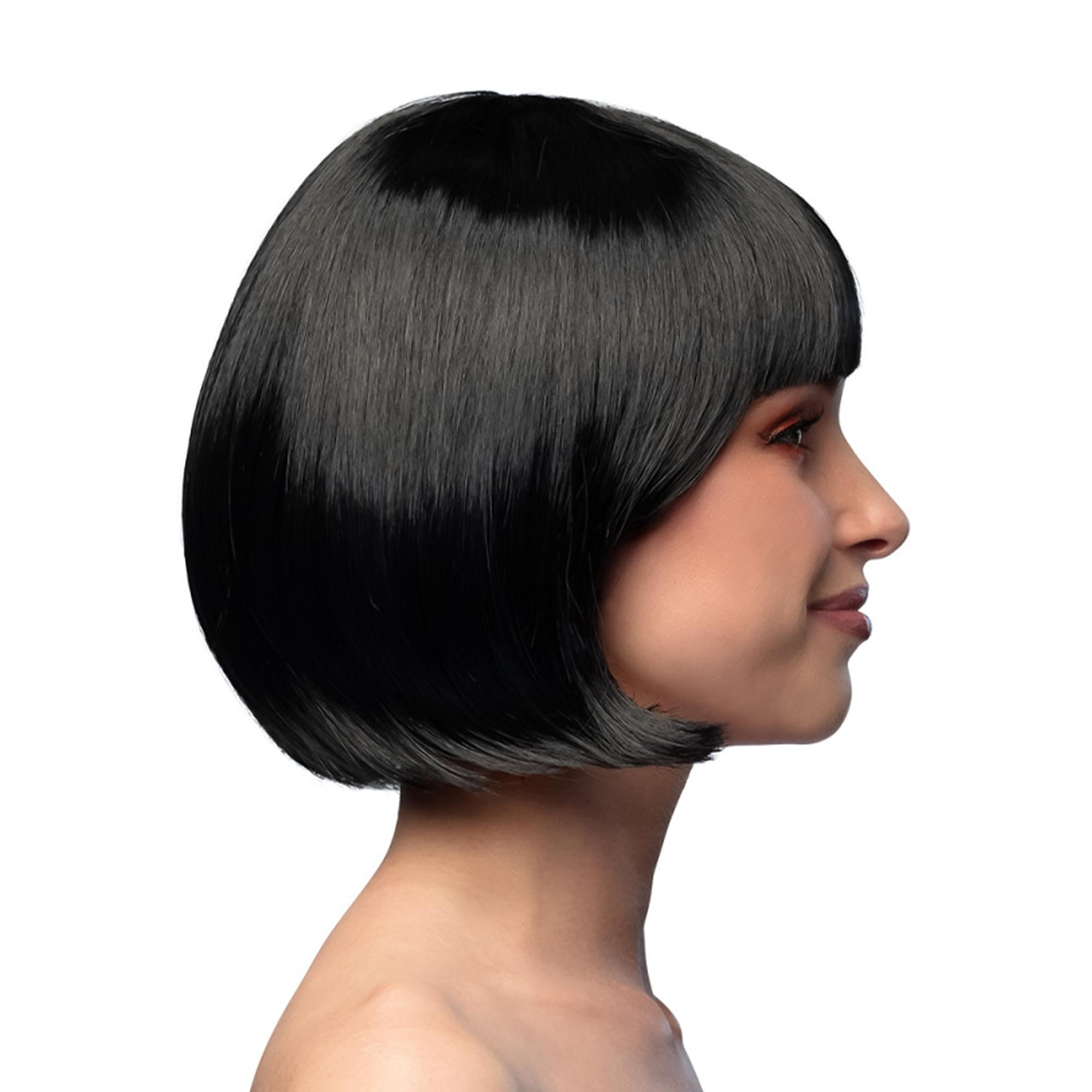 Black Cabaret Adult Costume Wig