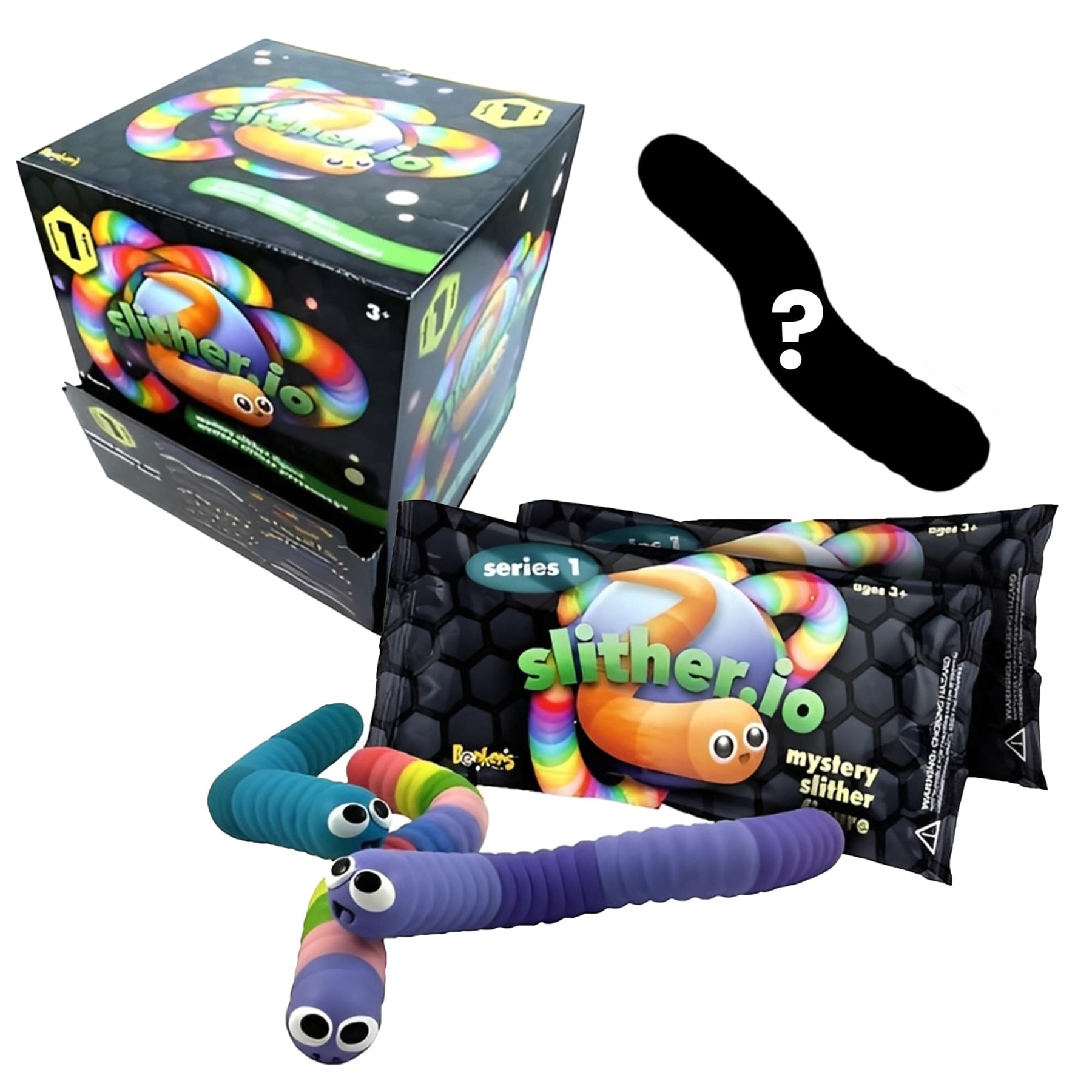 Slither IO Blind Bag Bendy Figure Bracelet Set Of 12