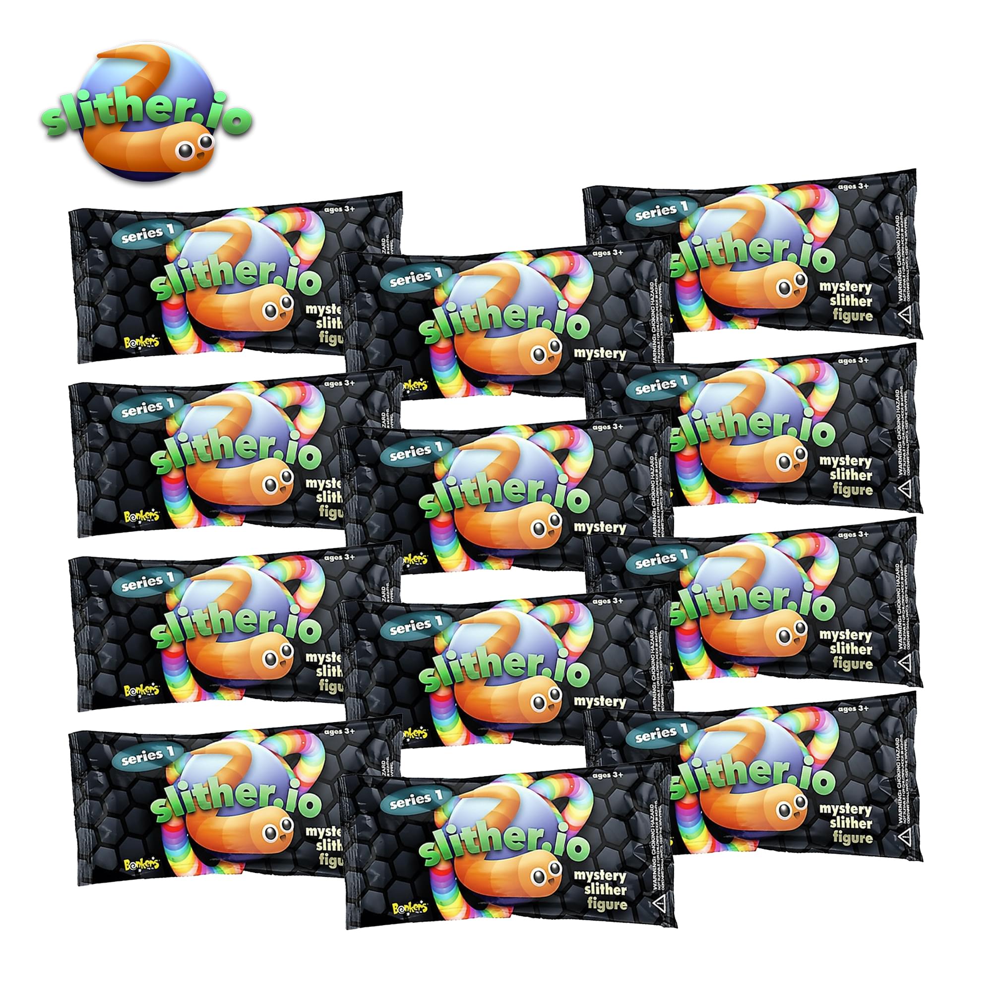 Slither IO Blind Bag Bendy Figure Bracelet Set Of 12