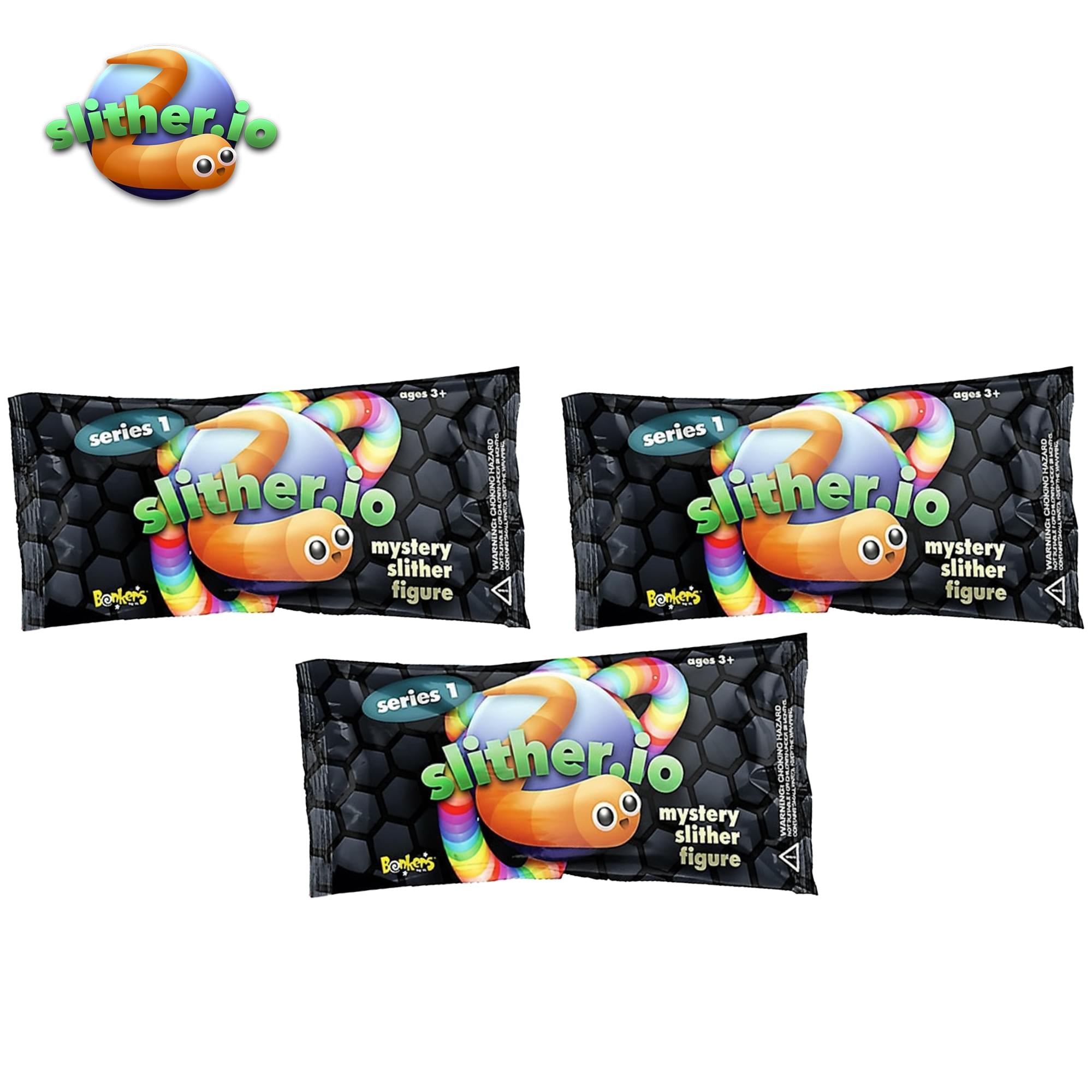 Slither IO Blind Bag Bendy Figure Bracelet Set Of 3