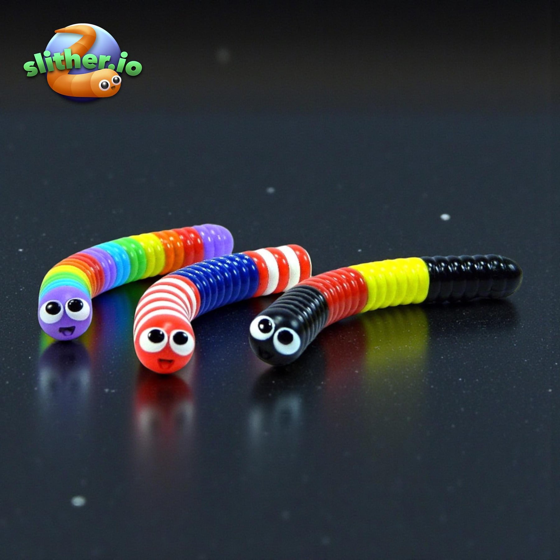 Slither IO Blind Bag Bendy Figure Bracelet Set Of 3