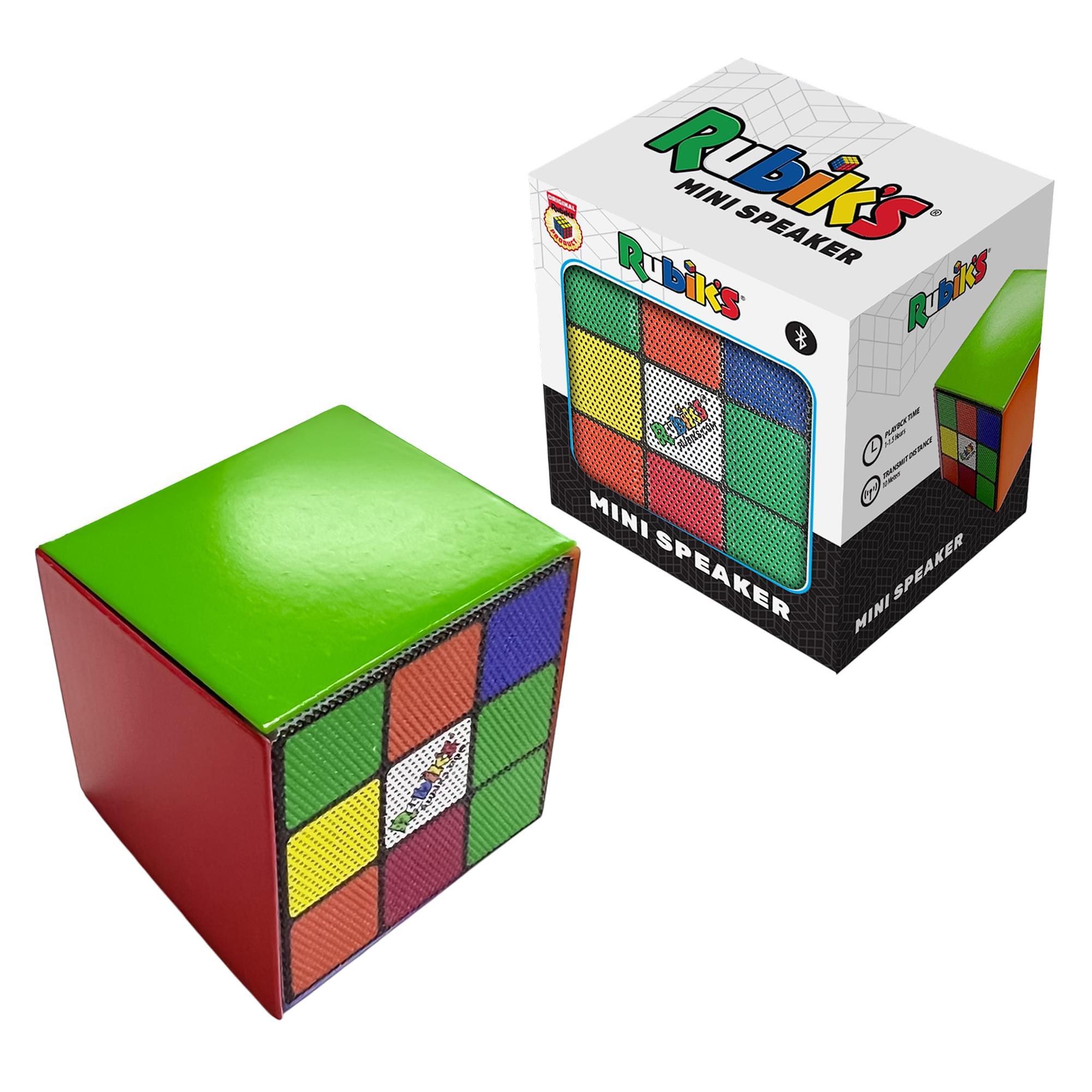 Rubik's Cube Light-Up Bluetooth Mini Speaker | 2.5 Inches