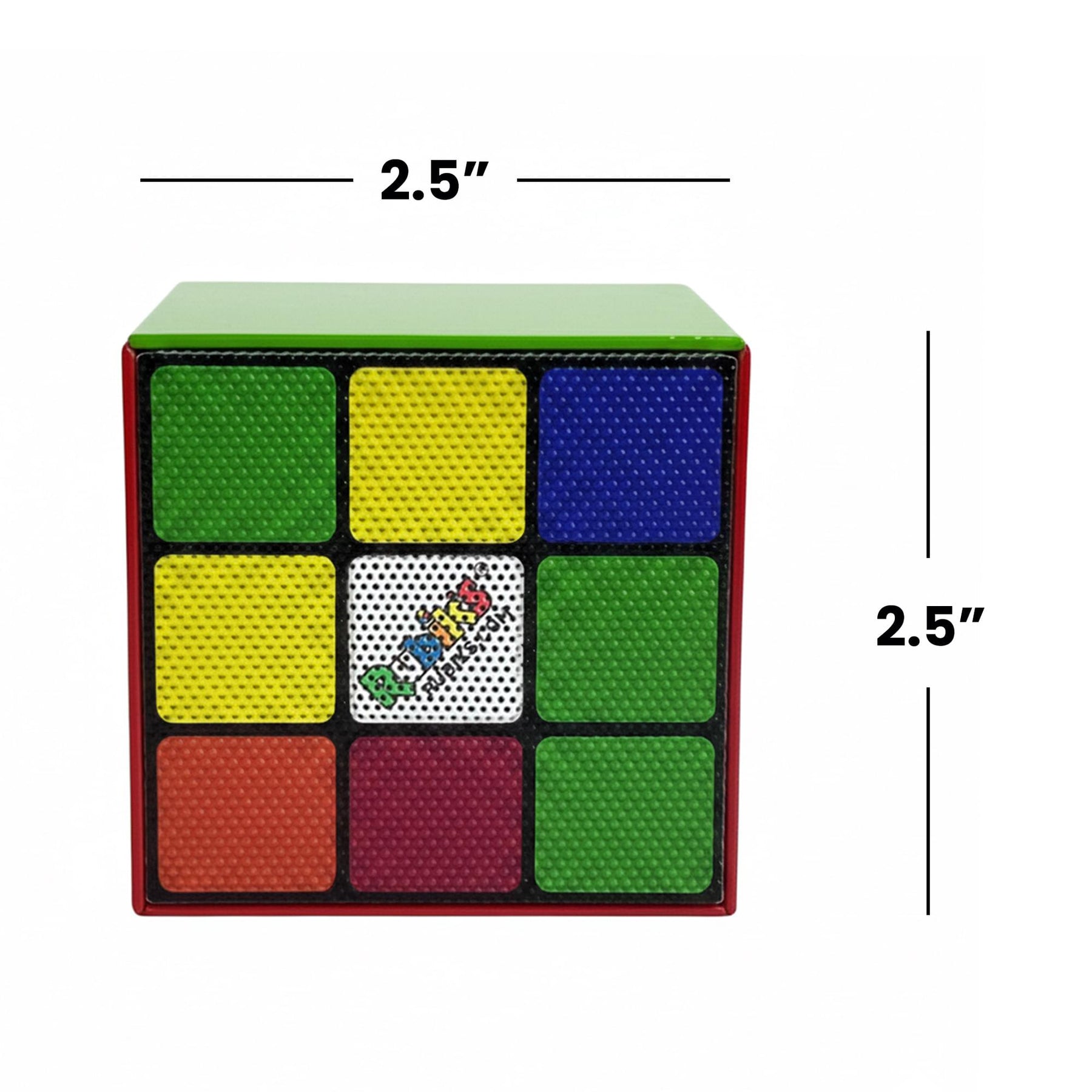 Rubik's Cube Light-Up Bluetooth Mini Speaker | 2.5 Inches