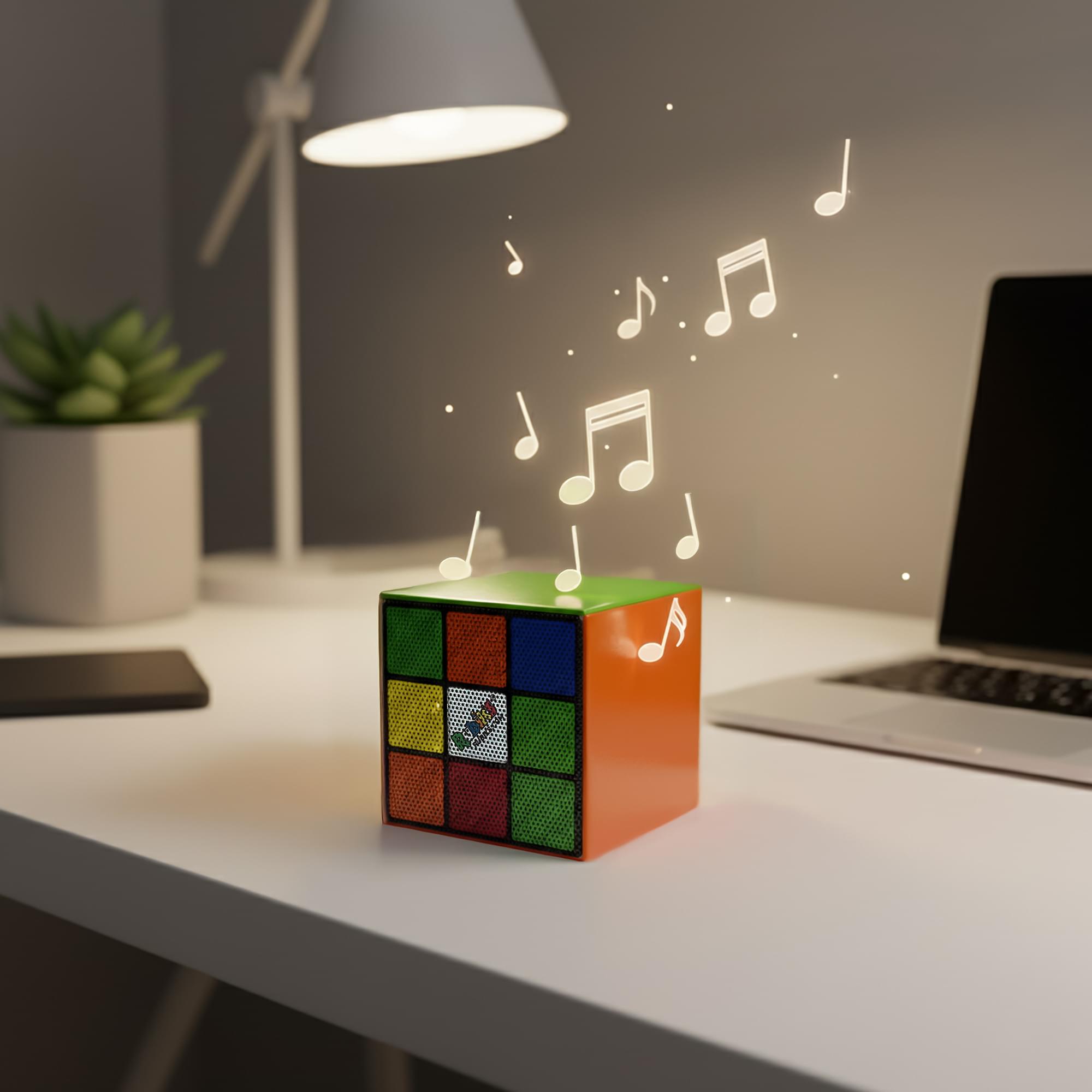Rubik's Cube Light-Up Bluetooth Mini Speaker | 2.5 Inches