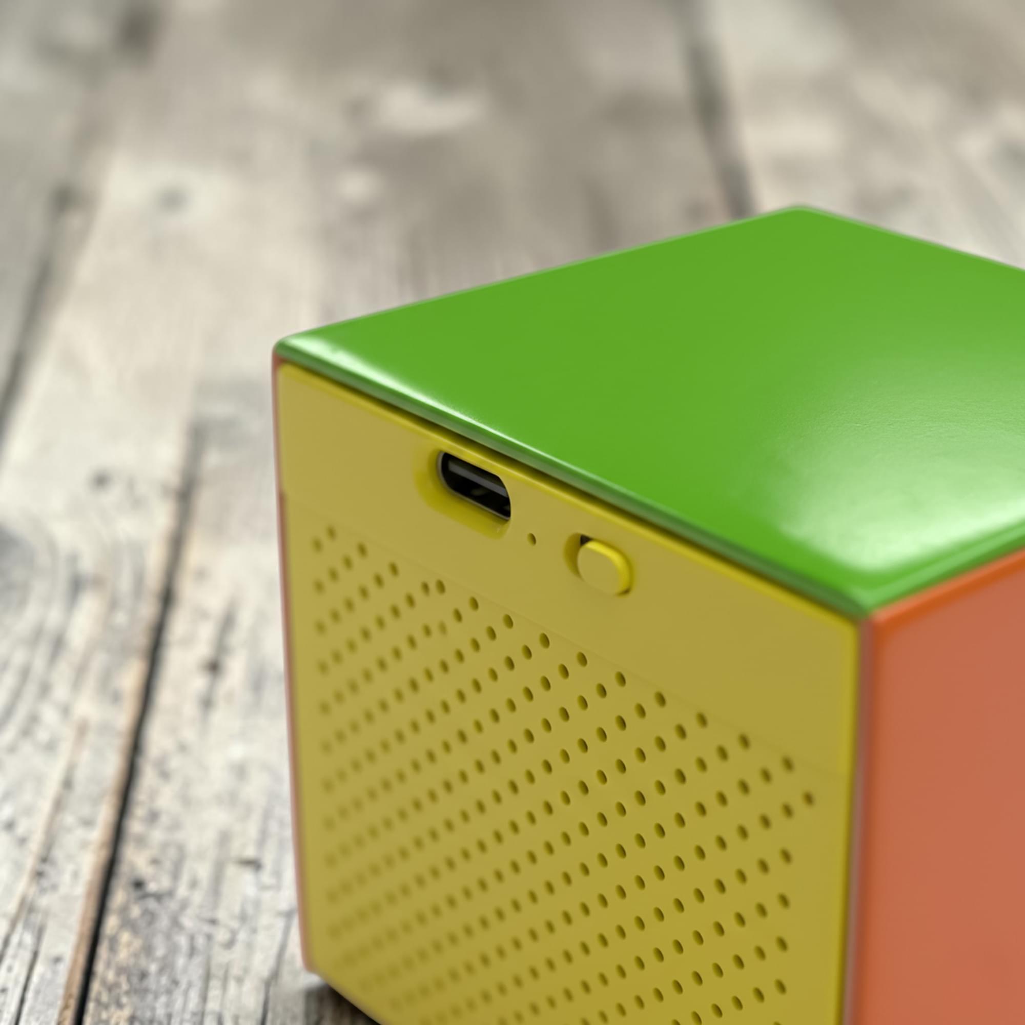 Rubik's Cube Light-Up Bluetooth Mini Speaker | 2.5 Inches