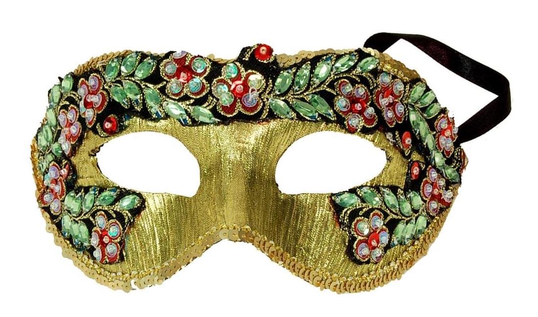 Princess Floral Adult Costume Mask Style B