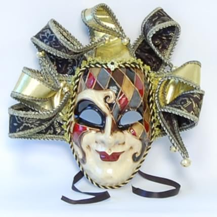 Albergo Costume Mask: Gold