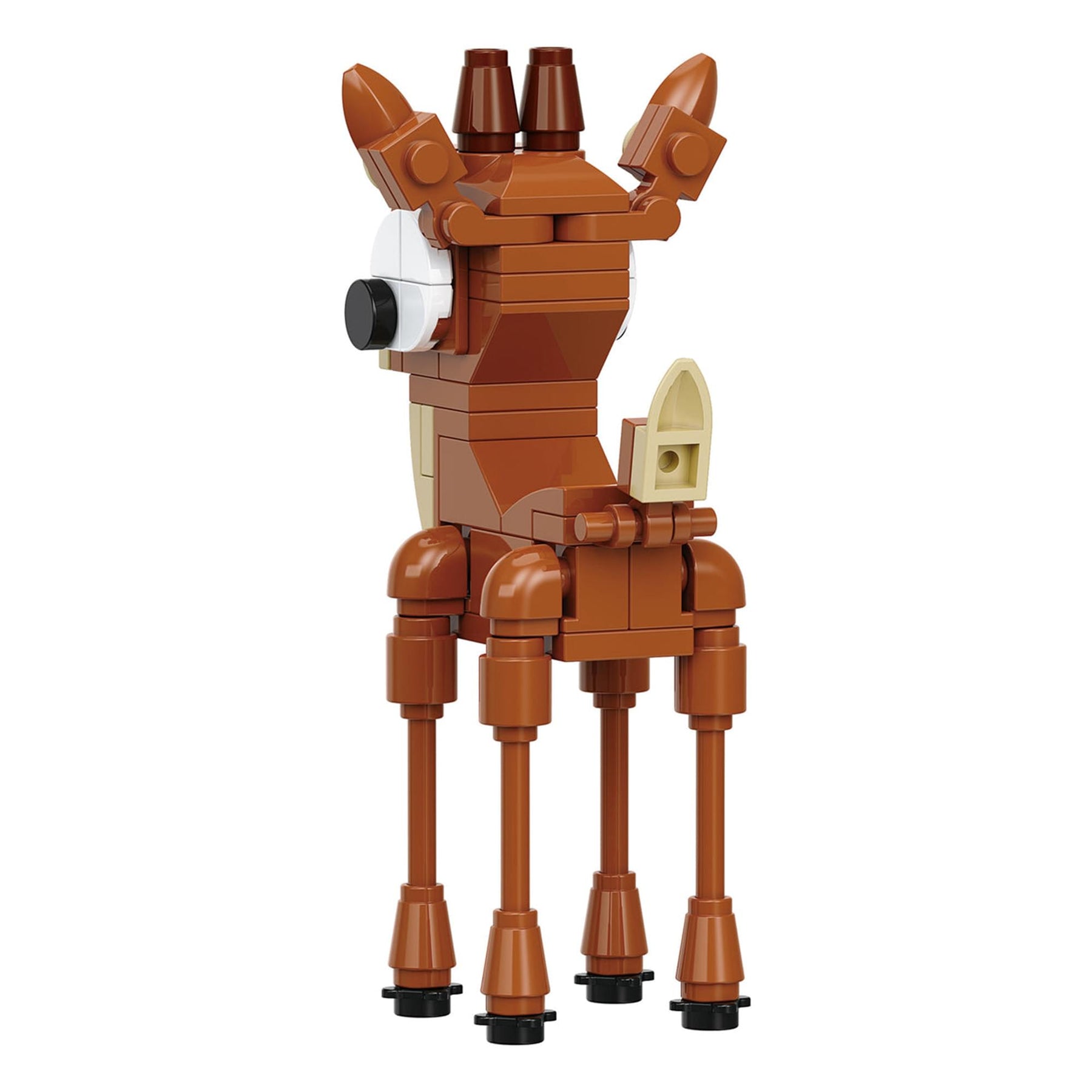 Rudolph The Red-Nosed Reindeer Rudolph Figure 76-Piece Brickcraft Building Set