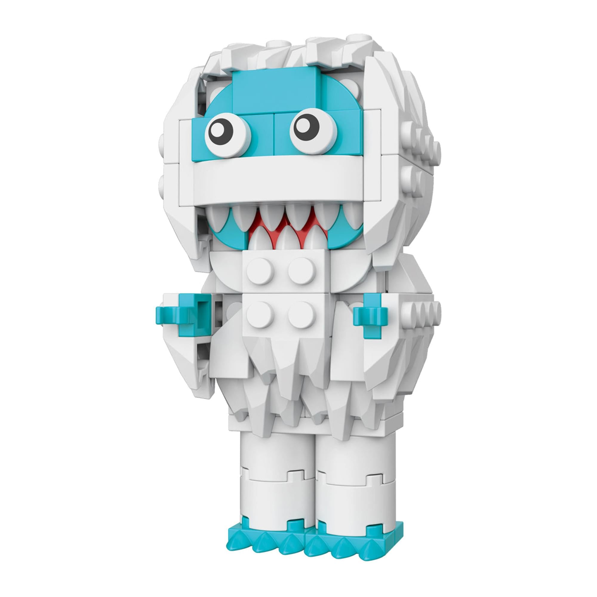 Rudolph The Red-Nosed Reindeer Bumble Figure 89-Piece Brickcraft Building Set