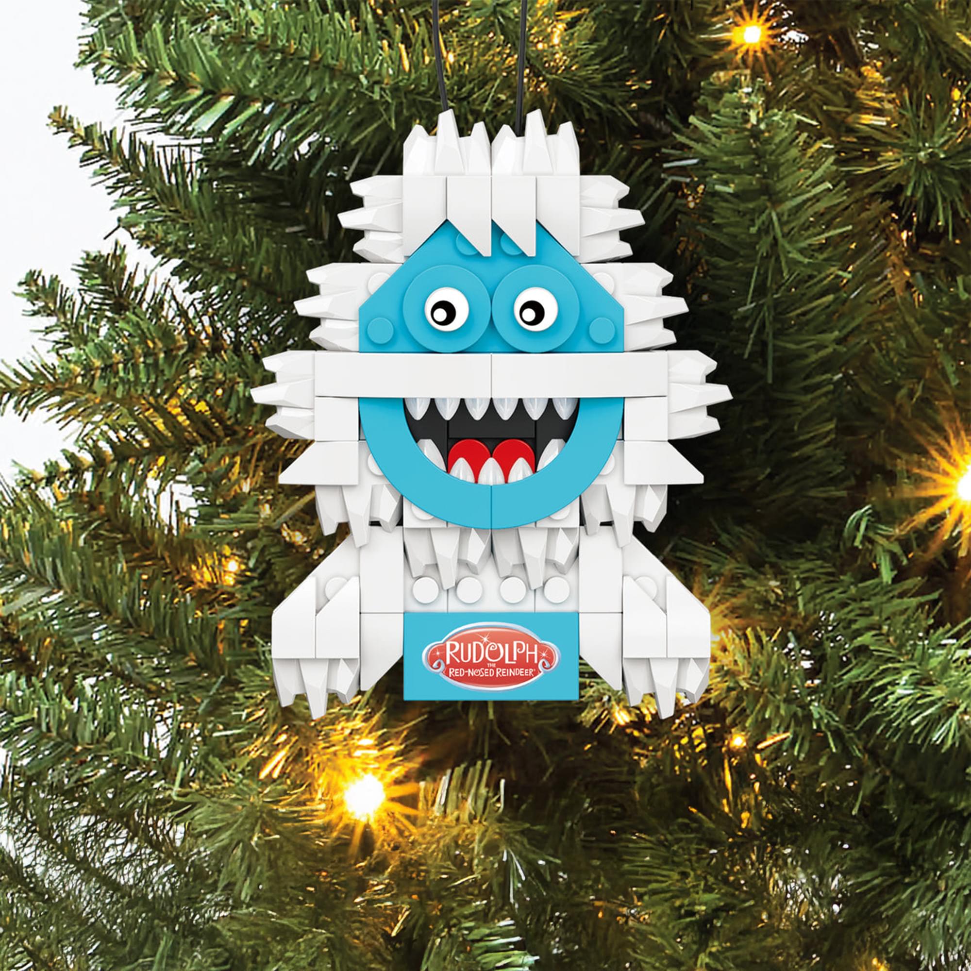 Rudolph The Red-Nosed Reindeer Bumble Ornament 75-Piece Brickcraft Building Set