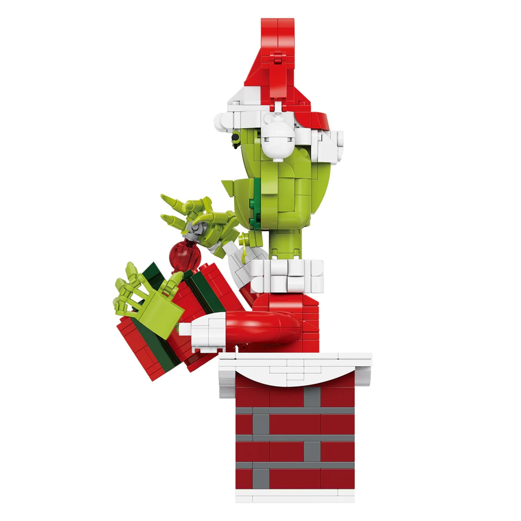 The Grinch Up The Chimney 523-Piece Brickcraft Building Set