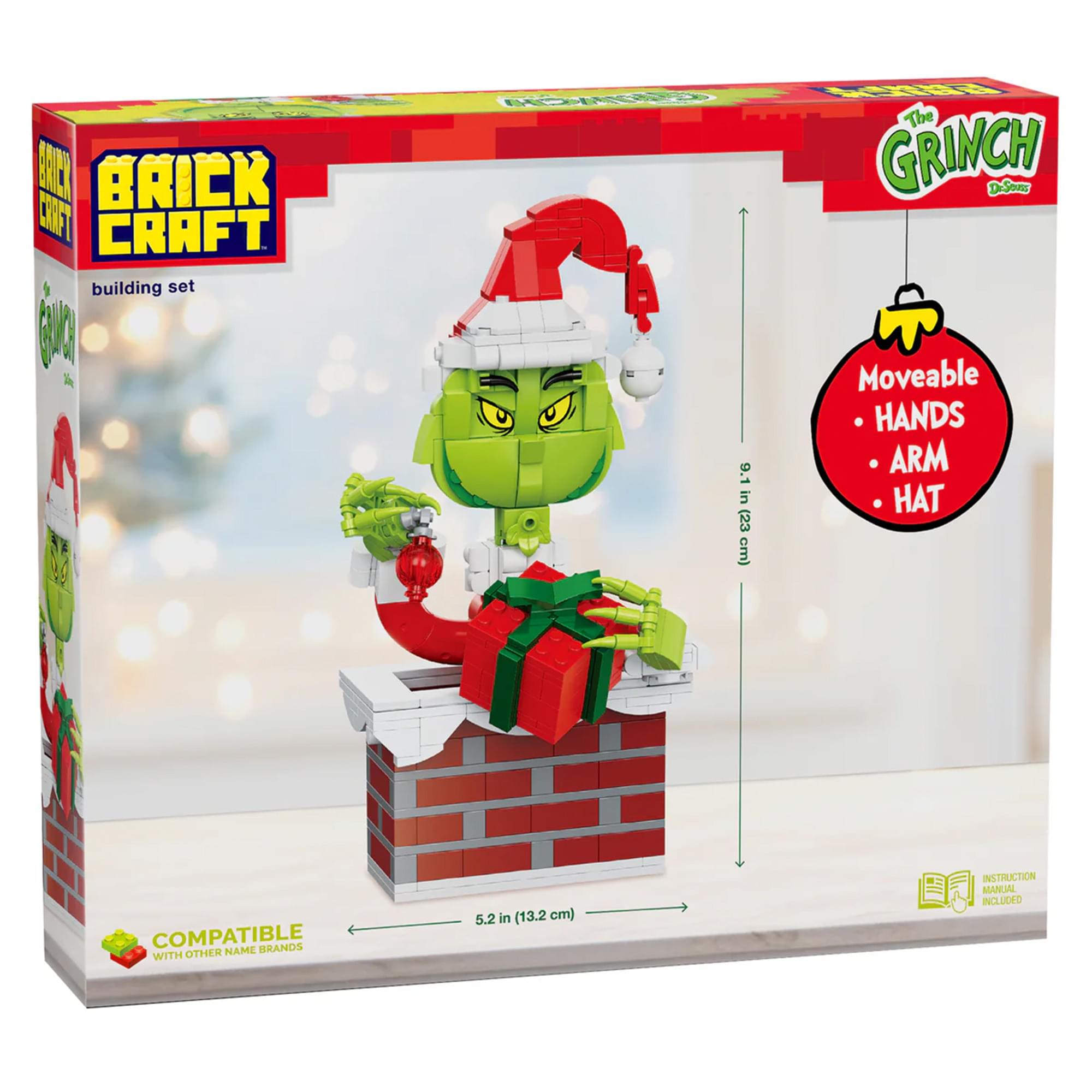The Grinch Up The Chimney 523-Piece Brickcraft Building Set