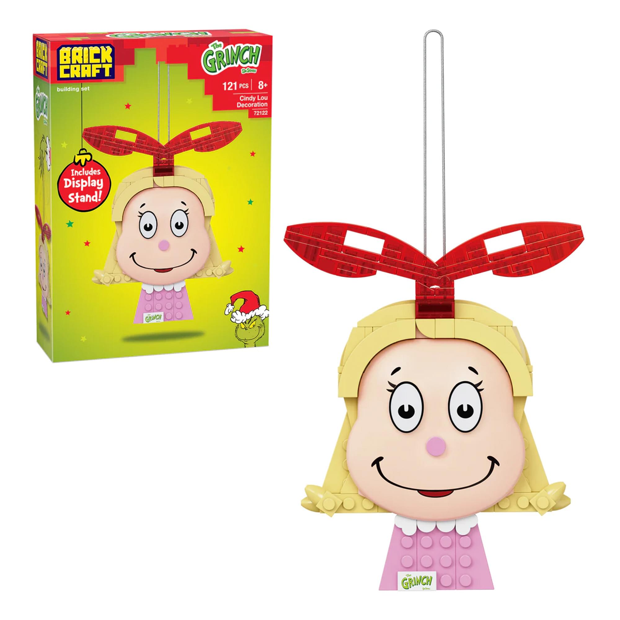 The Grinch Cindy-Lou Decoration 121-Piece Brickcraft Building Set