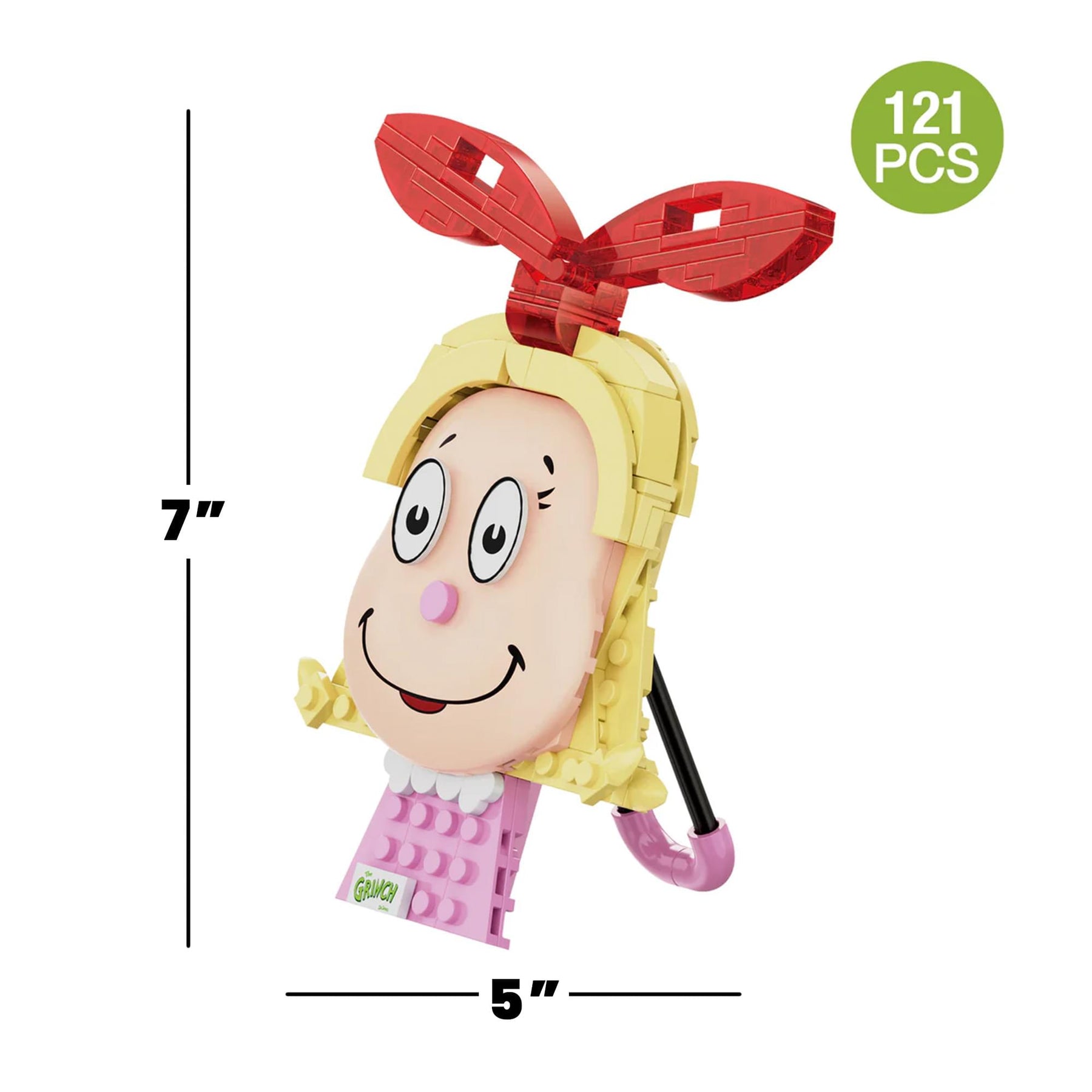 The Grinch Cindy-Lou Decoration 121-Piece Brickcraft Building Set