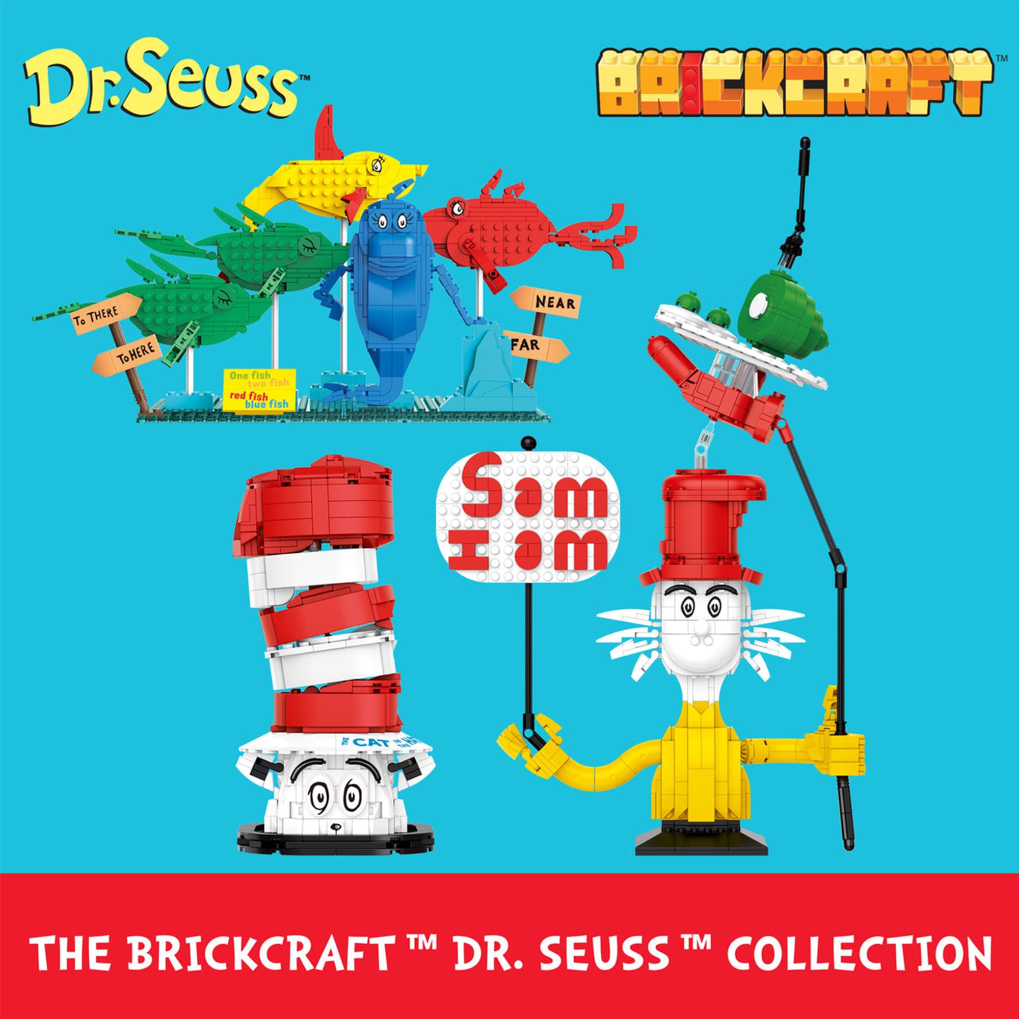 Dr. Seuss Cat In The Hat 520 Piece Building Set