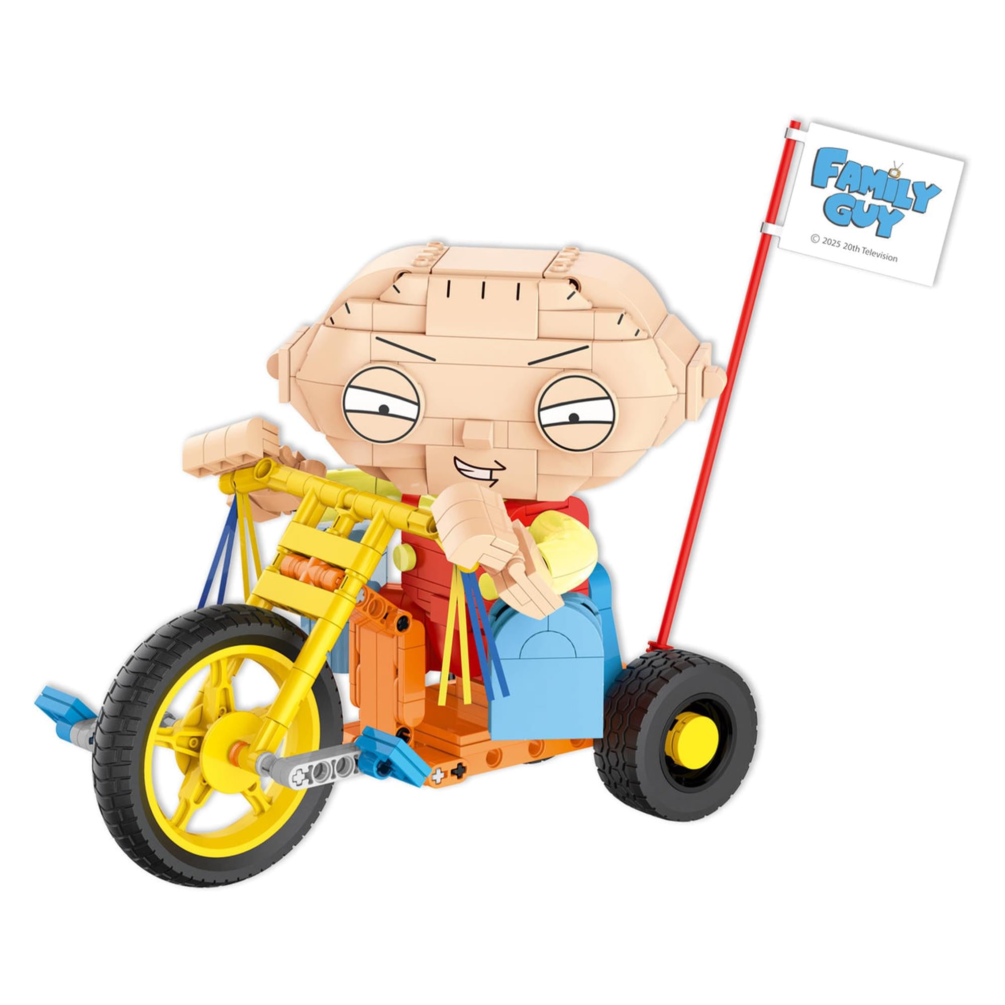 Family Guy Stewie On Trike 429-Piece Building Set