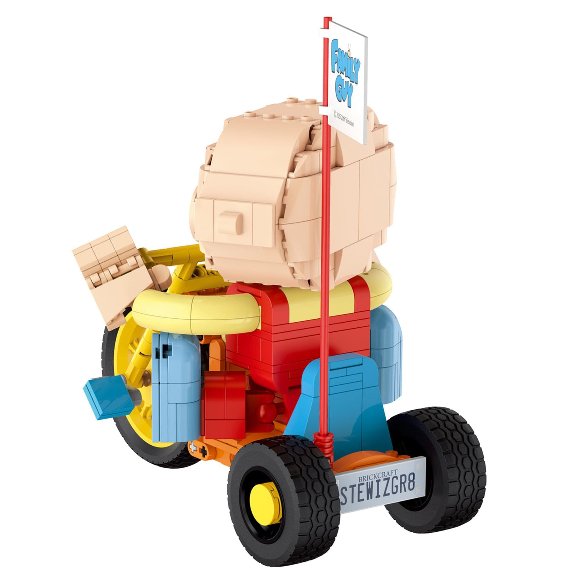 Family Guy Stewie On Trike 429-Piece Building Set
