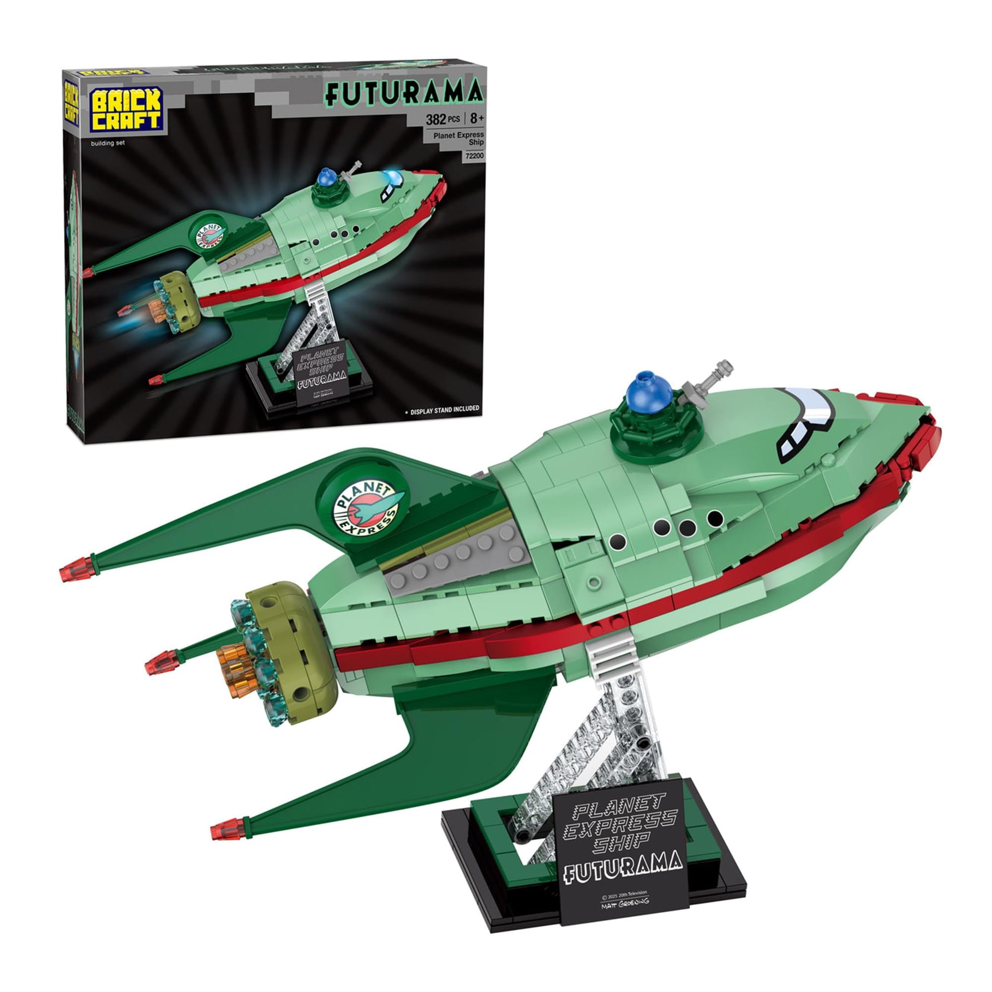 Futurama Planet Express Ship 382-Piece Building Set