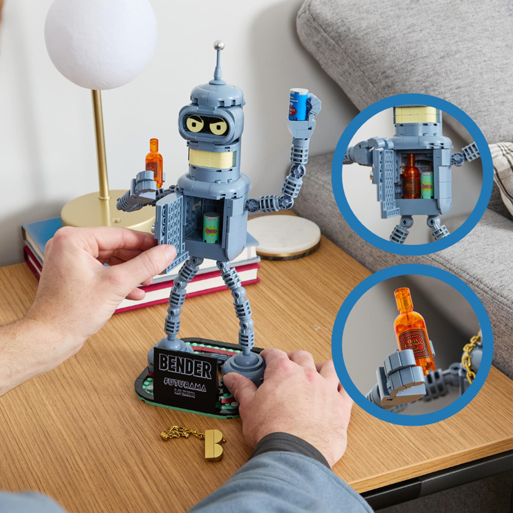 Futurama Bender 396-Piece Building Set