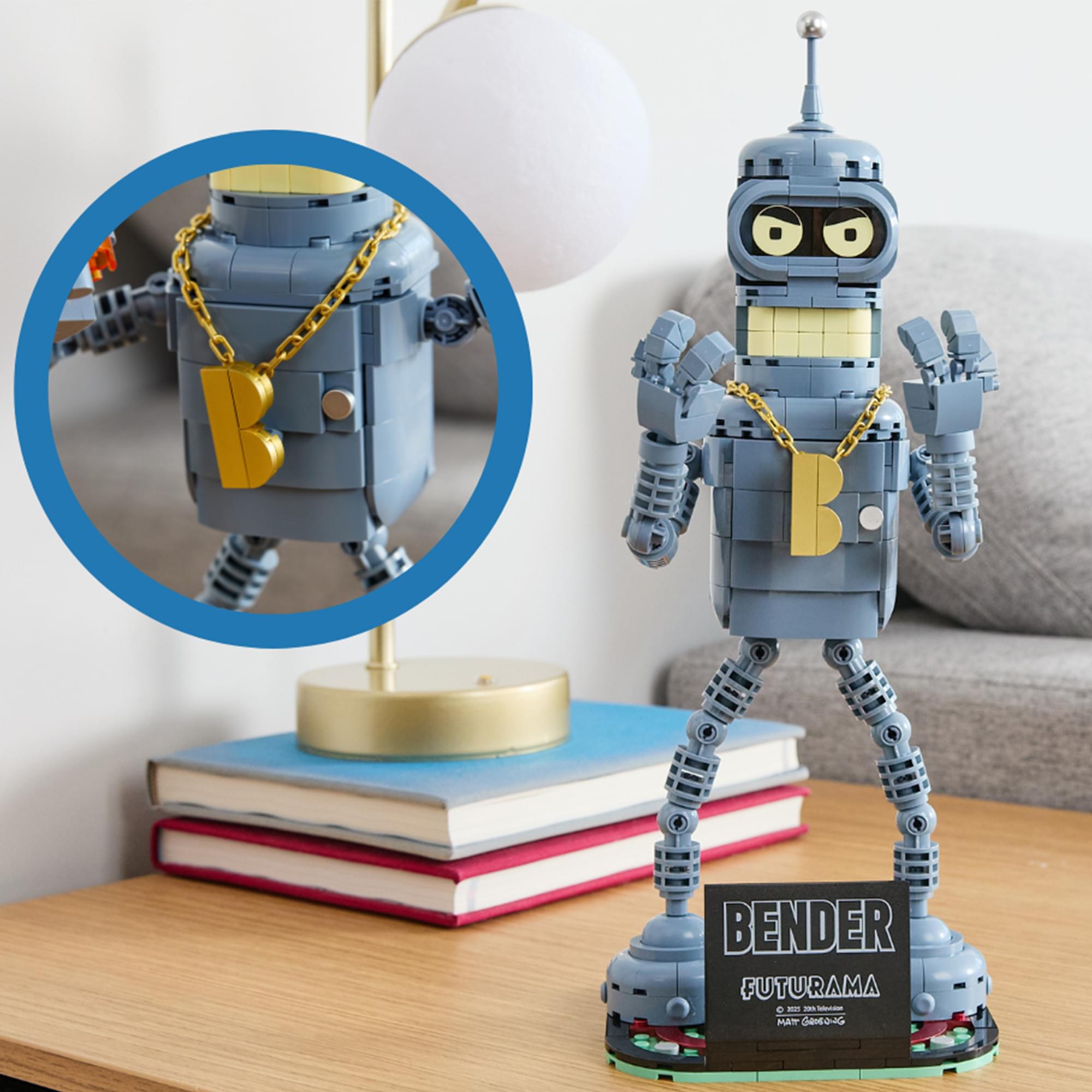 Futurama Bender 396-Piece Building Set