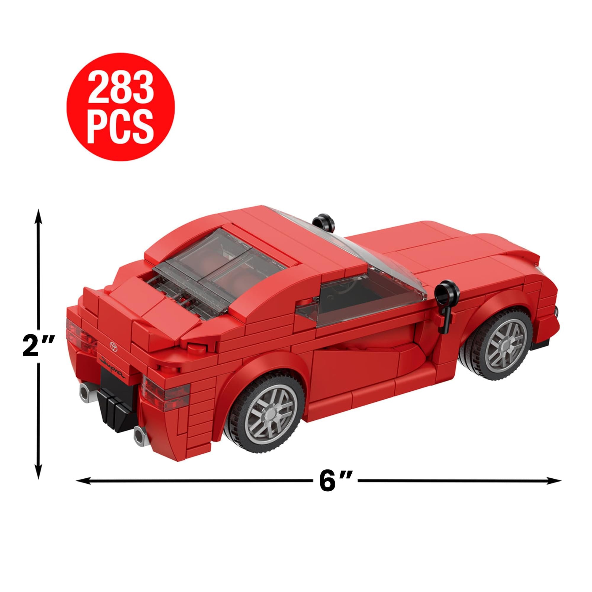Toyota Supra Now & Then 236-Piece Building Set