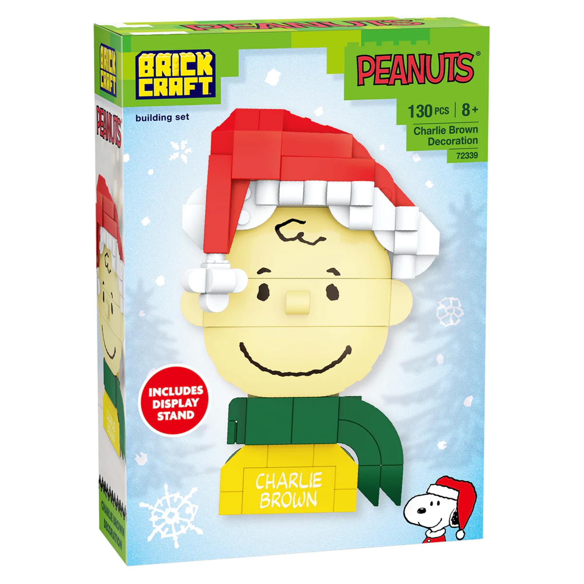 Peanuts Charlie Brown Christmas 91-Piece Brickcraft Building Set