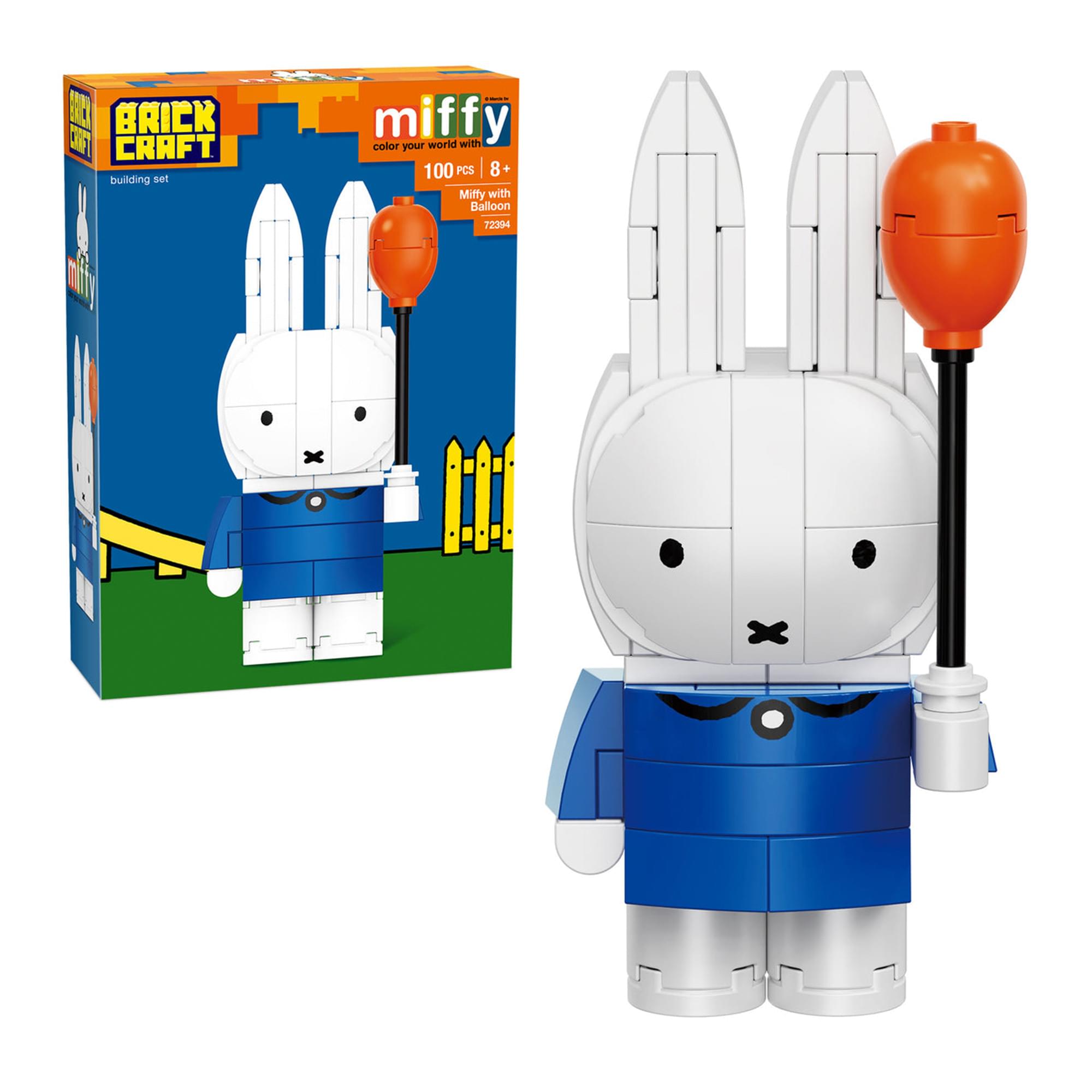 Miffy With Balloon 89 Piece Building Set