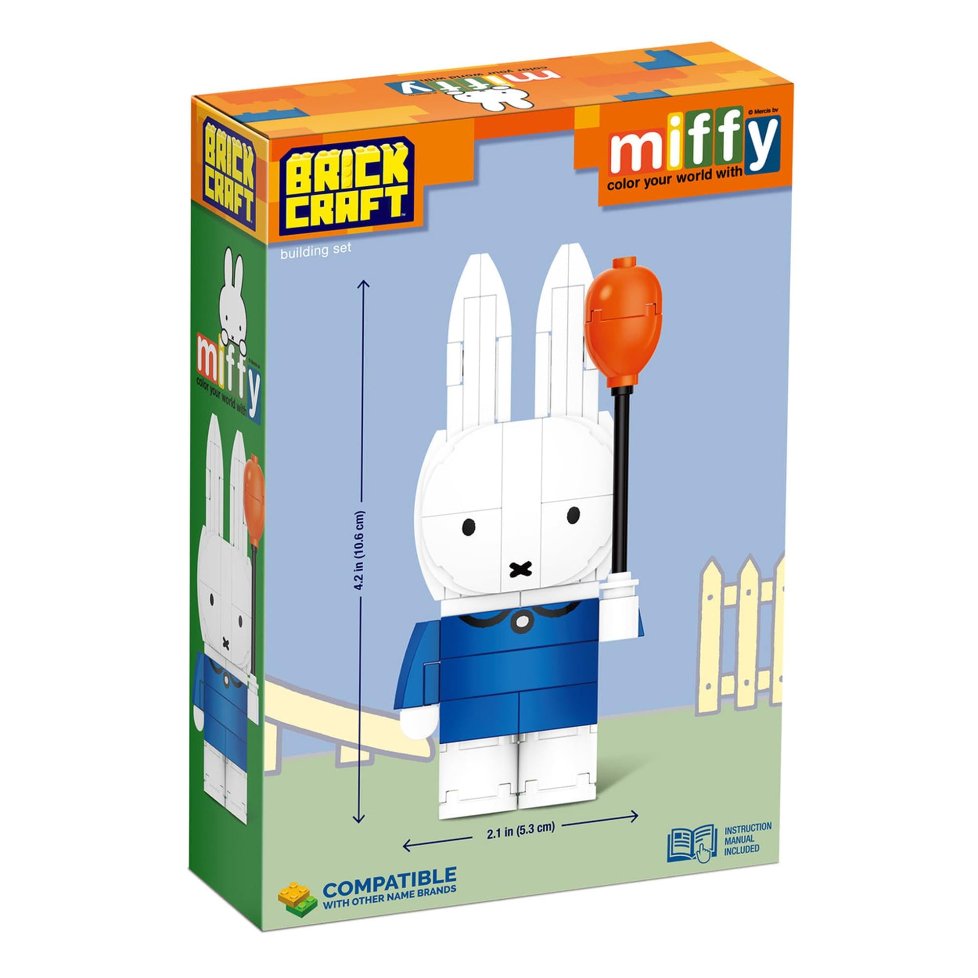 Miffy With Balloon 89 Piece Building Set
