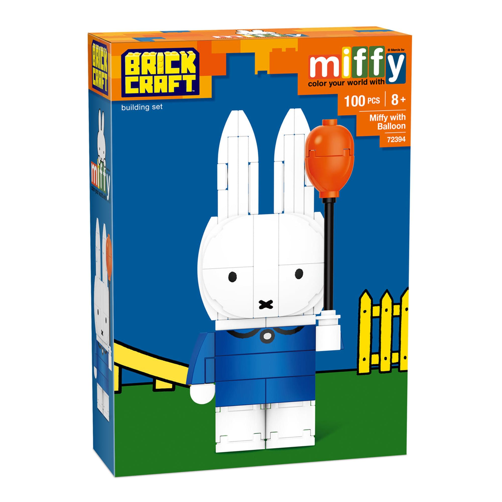 Miffy With Balloon 89 Piece Building Set