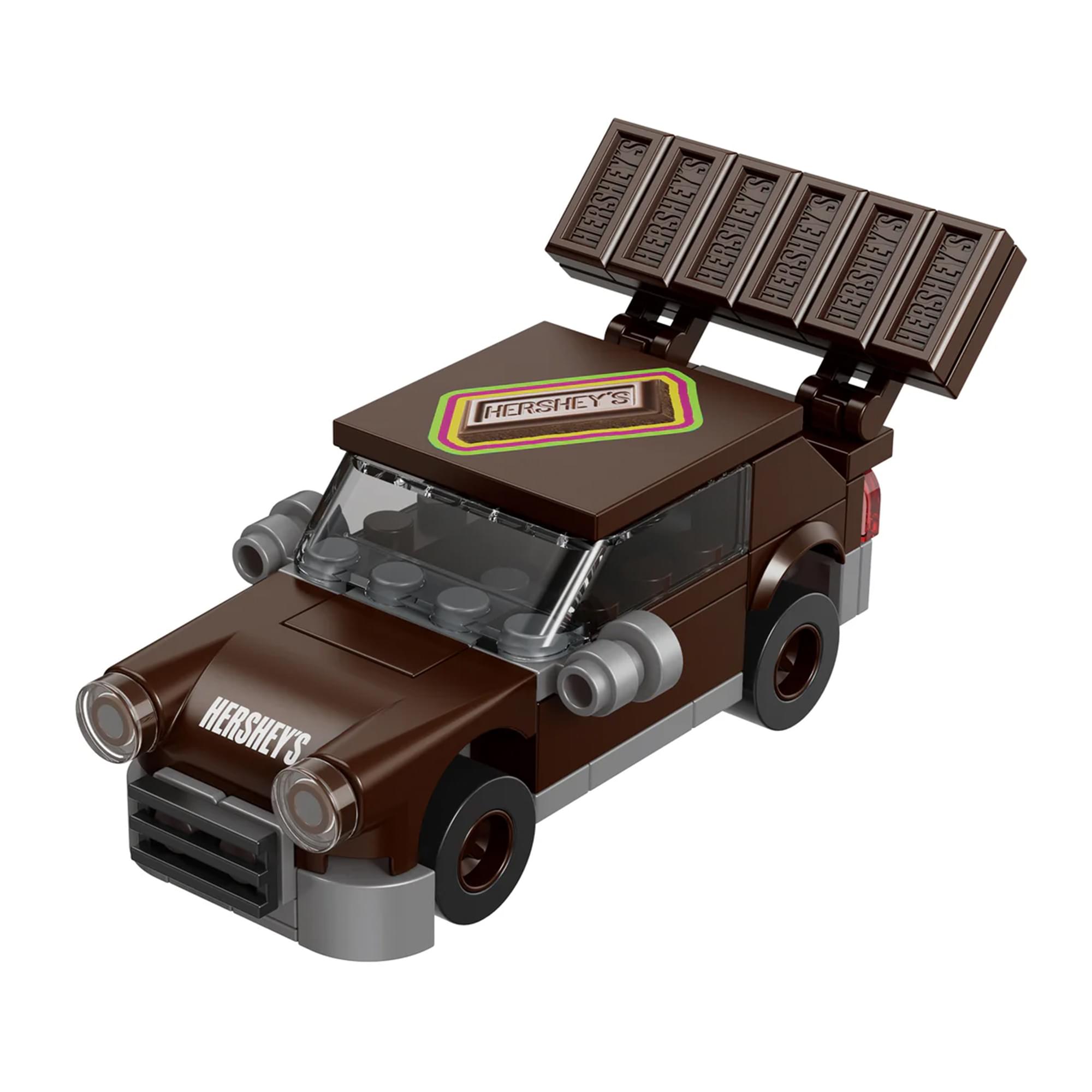 Hershey's Milk Chocolate Racer 70-Piece Brickcraft Building Set