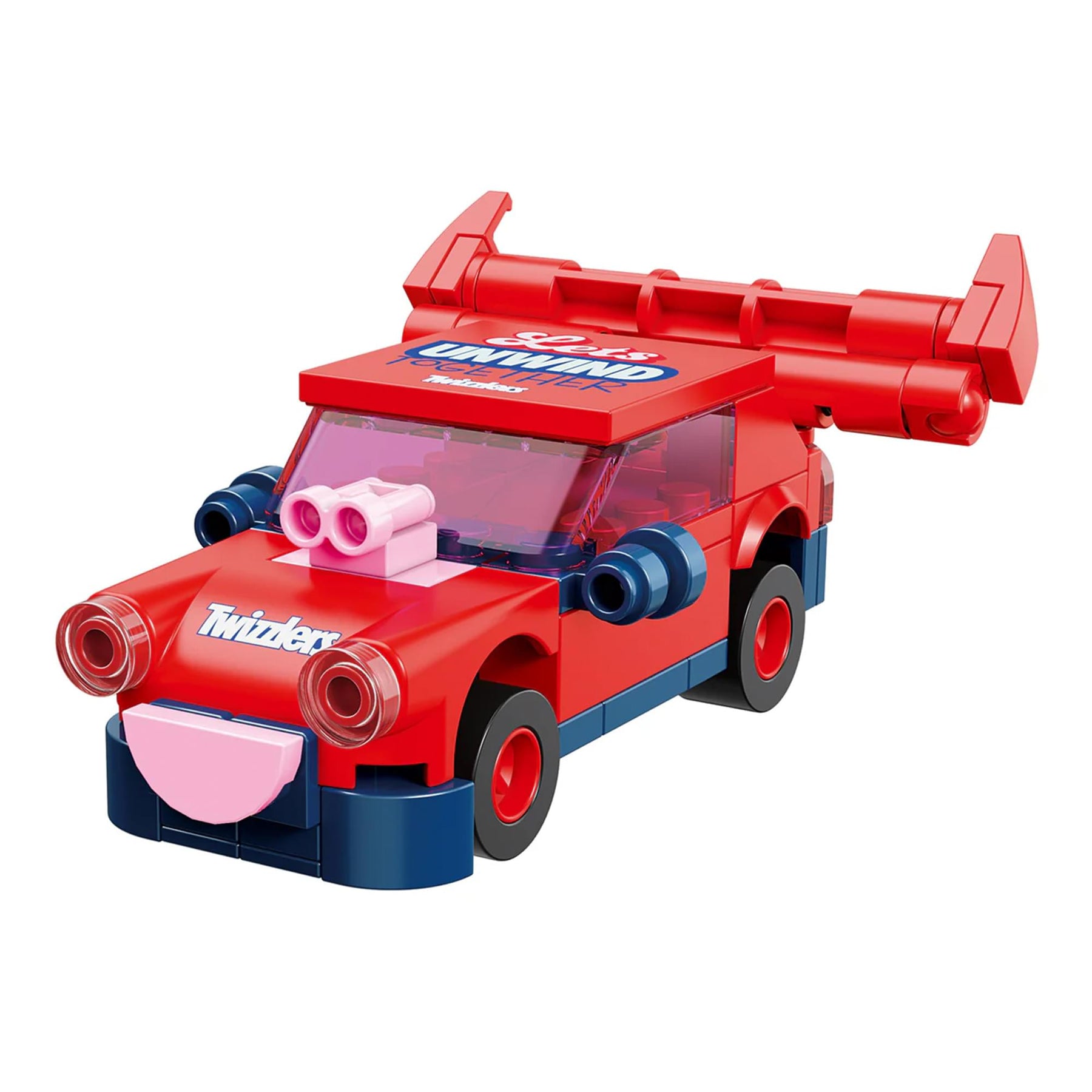 Twizzlers Racer 76-Piece Brickcraft Building Set