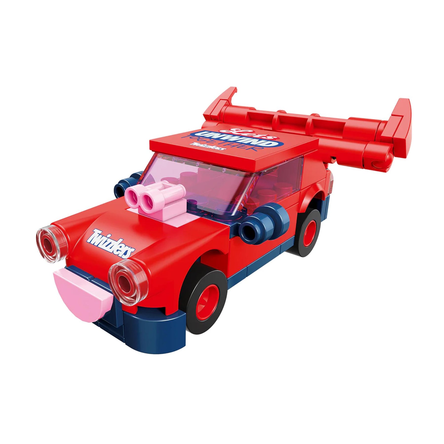 Twizzlers Racer 76-Piece Brickcraft Building Set