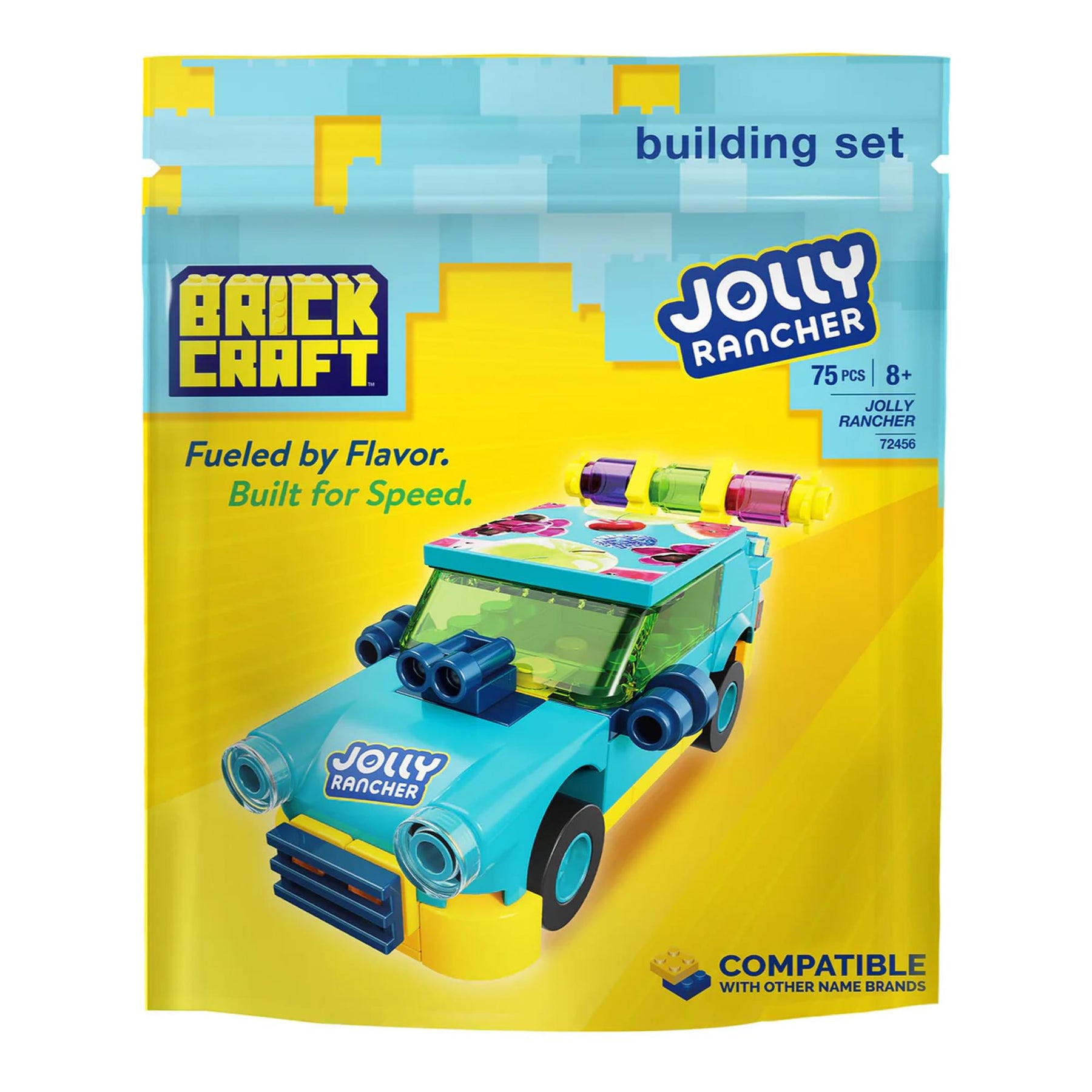 Jolly Rancher Racer 73-Piece Brickcraft Building Set