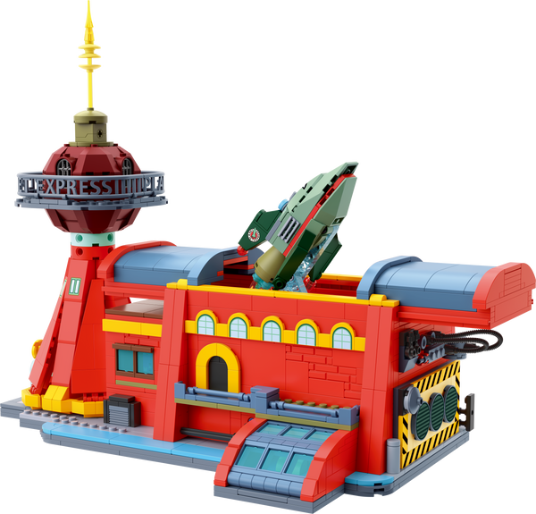 Brickcraft Futurama Planet Express HQ 1135-Piece Building Kit