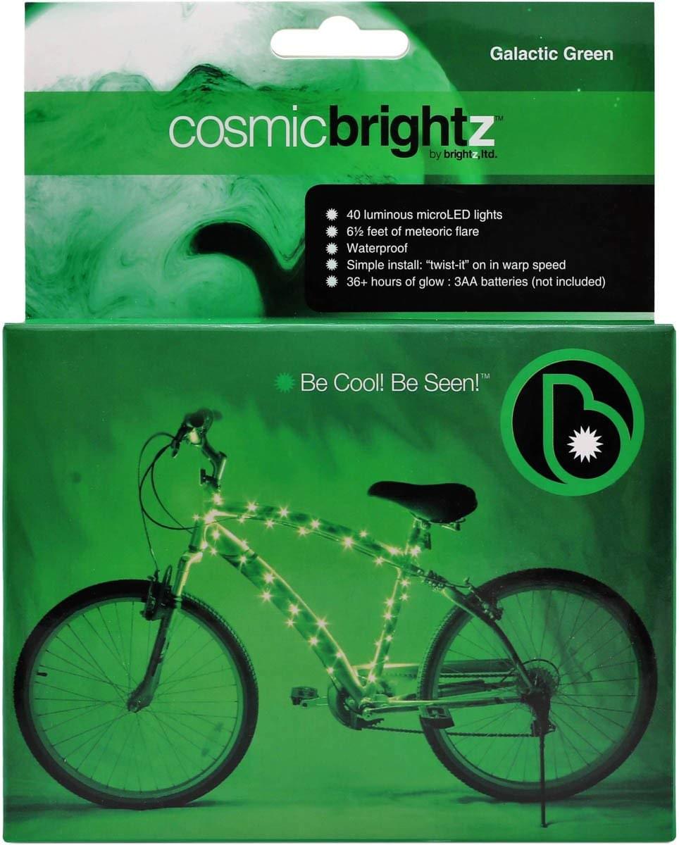 Cosmic Brightz Green LED Bicycle Light Accessory