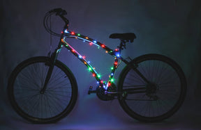 Cosmic Brightz Multicolored LED Bicycle Safety Light Accessory