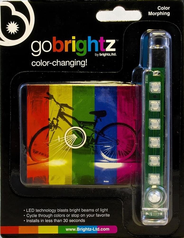 Color Morphing Go Brightz LED Bicycle Light