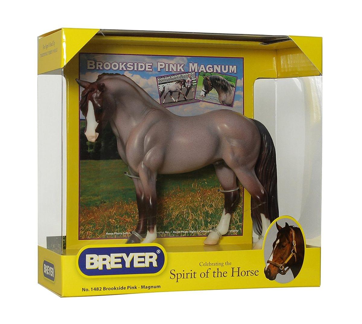 Breyer 1:9 Traditional Series Model Horse: Brookside Pink Magnum