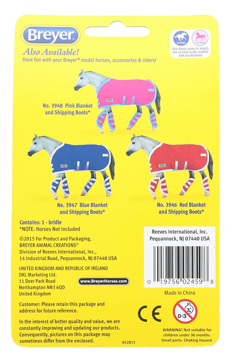 Breyer 1:9 Traditional Series Model Horse Accessory: English Show Bridle