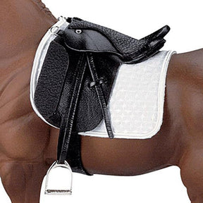 Breyer 1:9 Traditional Model Horse Accessory: Stoneleigh II Dressage Saddle