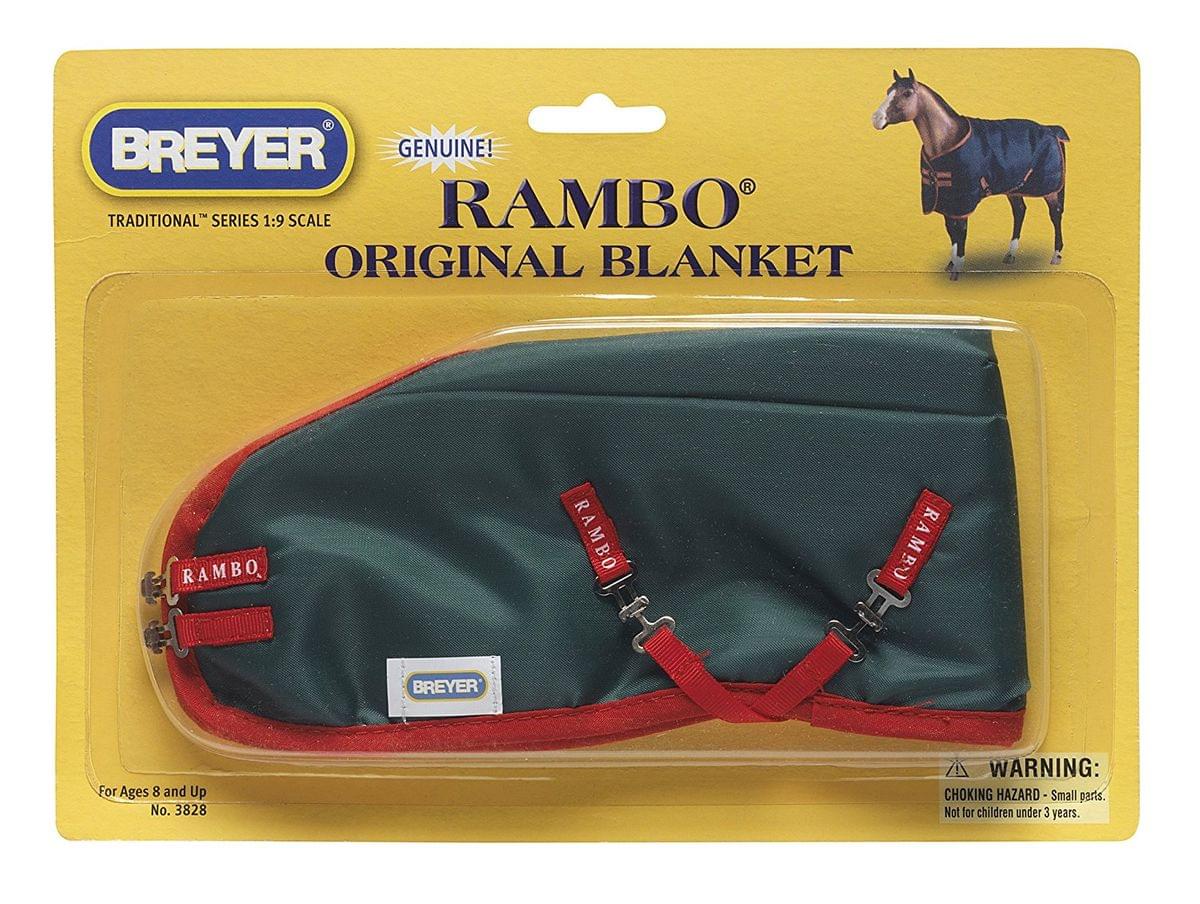 Breyer 1:9 Traditional Series Model Horse Accessory: Rambo Blanket