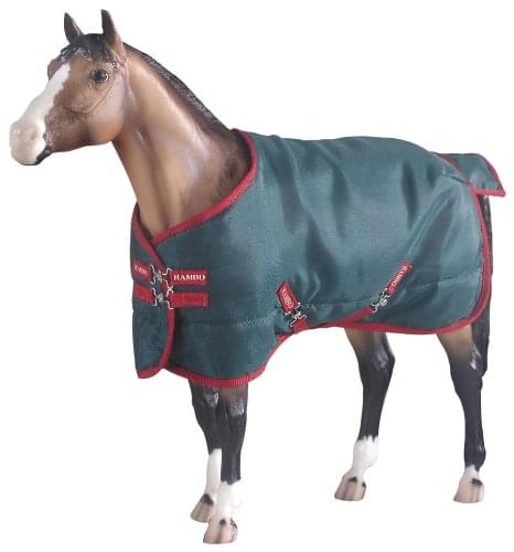 Breyer 1:9 Traditional Series Model Horse Accessory: Rambo Blanket