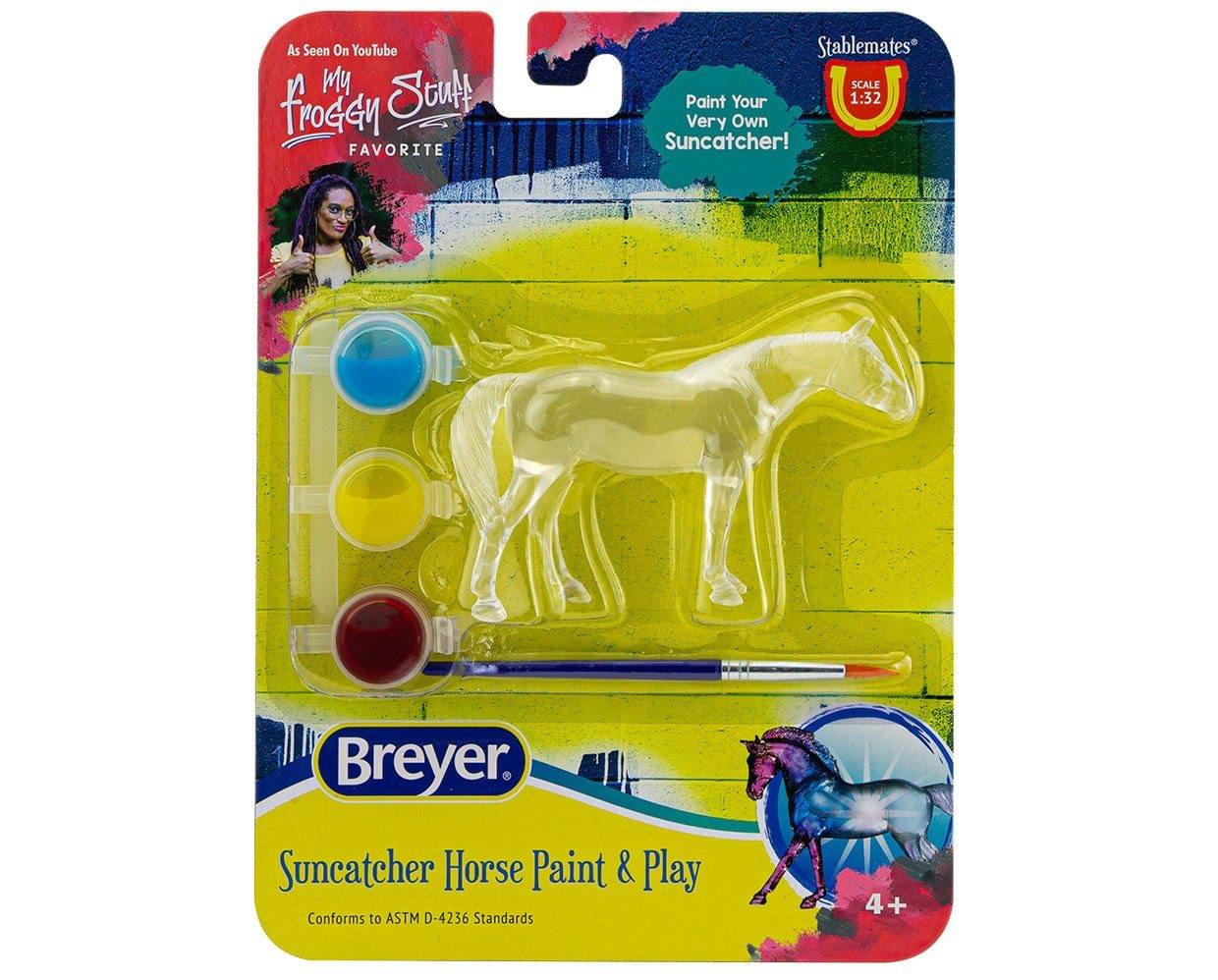 Breyer Suncatcher Horse Paint & Play DIY Set | Quarter Horse