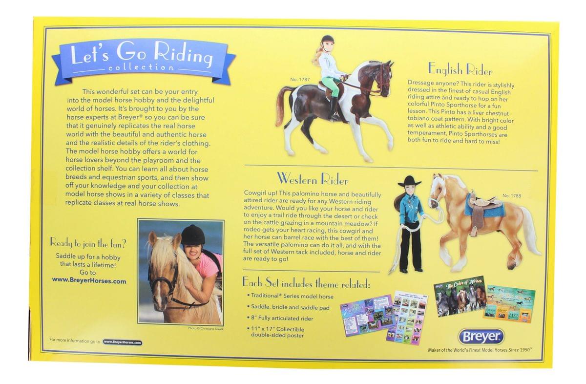 Breyer 1:32 Stablemates Foal Surprise Chestnut Pinto & Valegro Model Horse Set