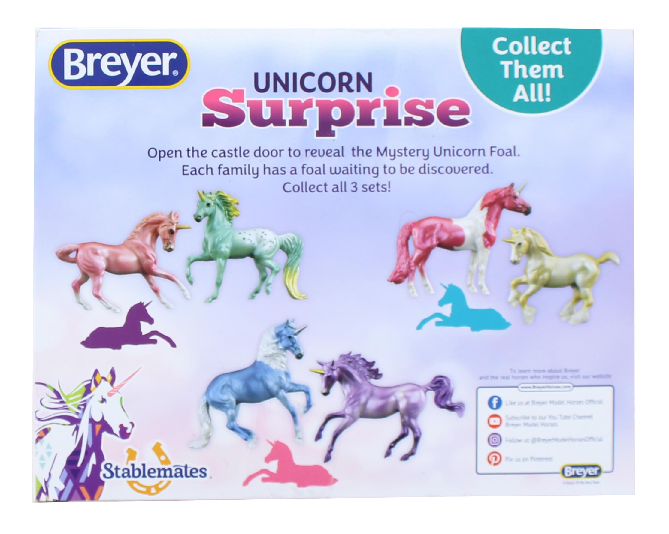 Breyer Stablemates Mystery Unicorn Foal Surprise | Set A