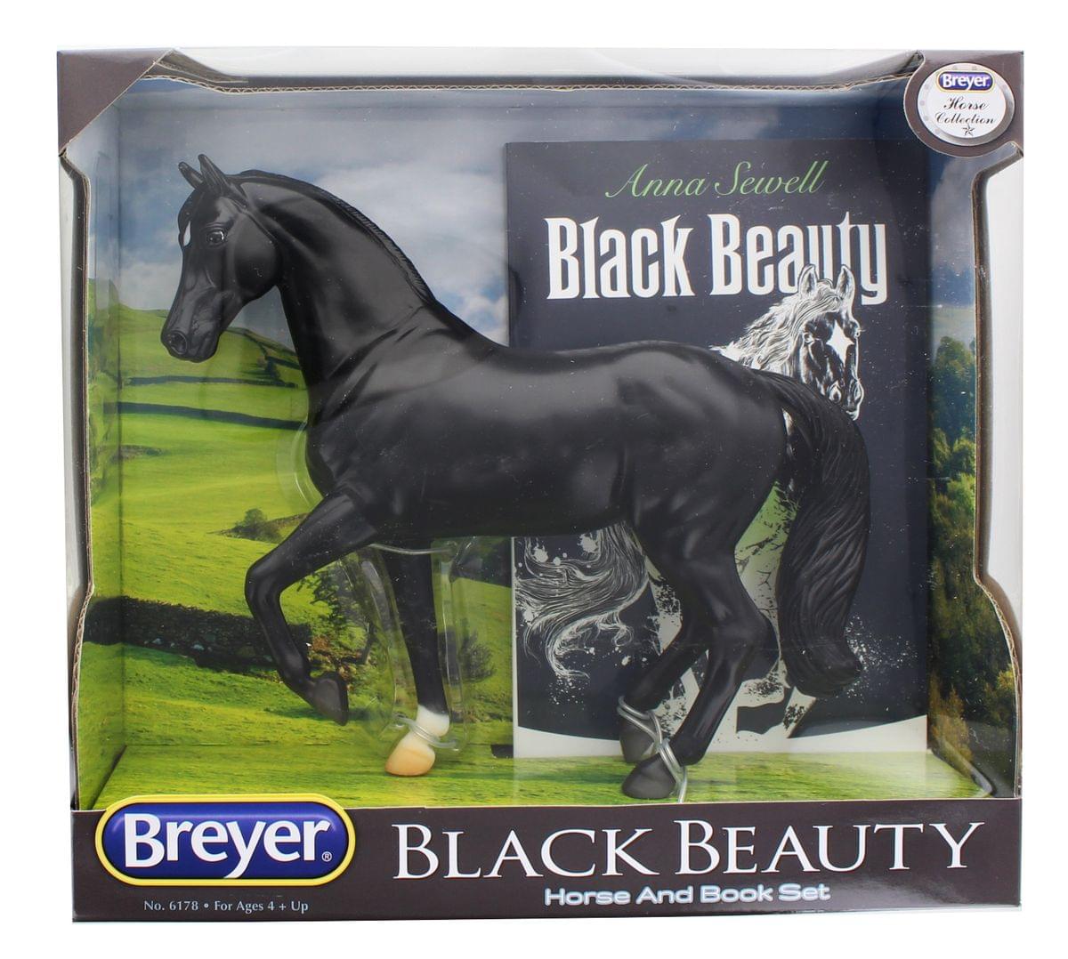 Breyer 1:12 Black Beauty Horse and Book Set
