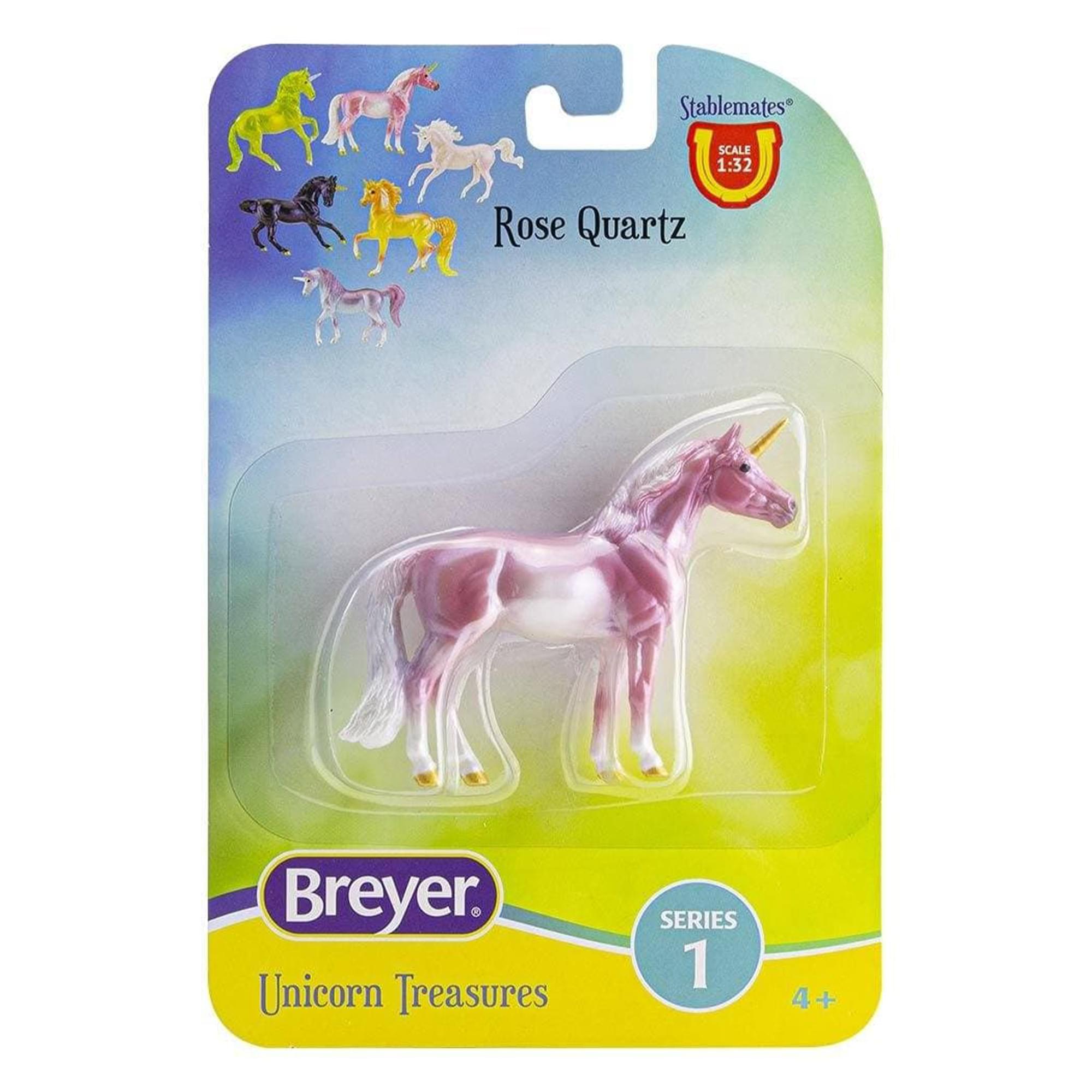 Breyer Unicorn Treasures 1:32 Scale Model Horse | Rose Quartz
