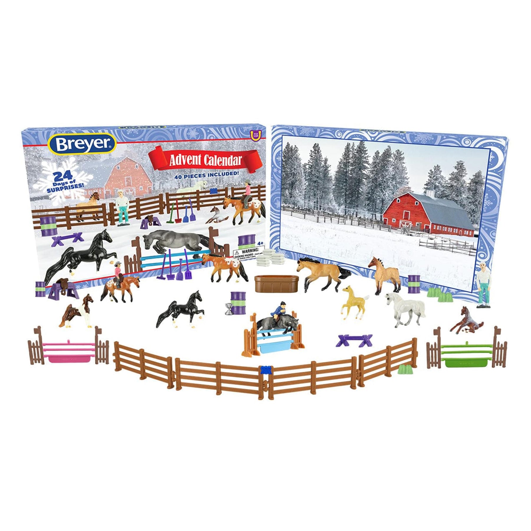 Breyer 2023 Holiday Advent Calendar | Horse Play Set
